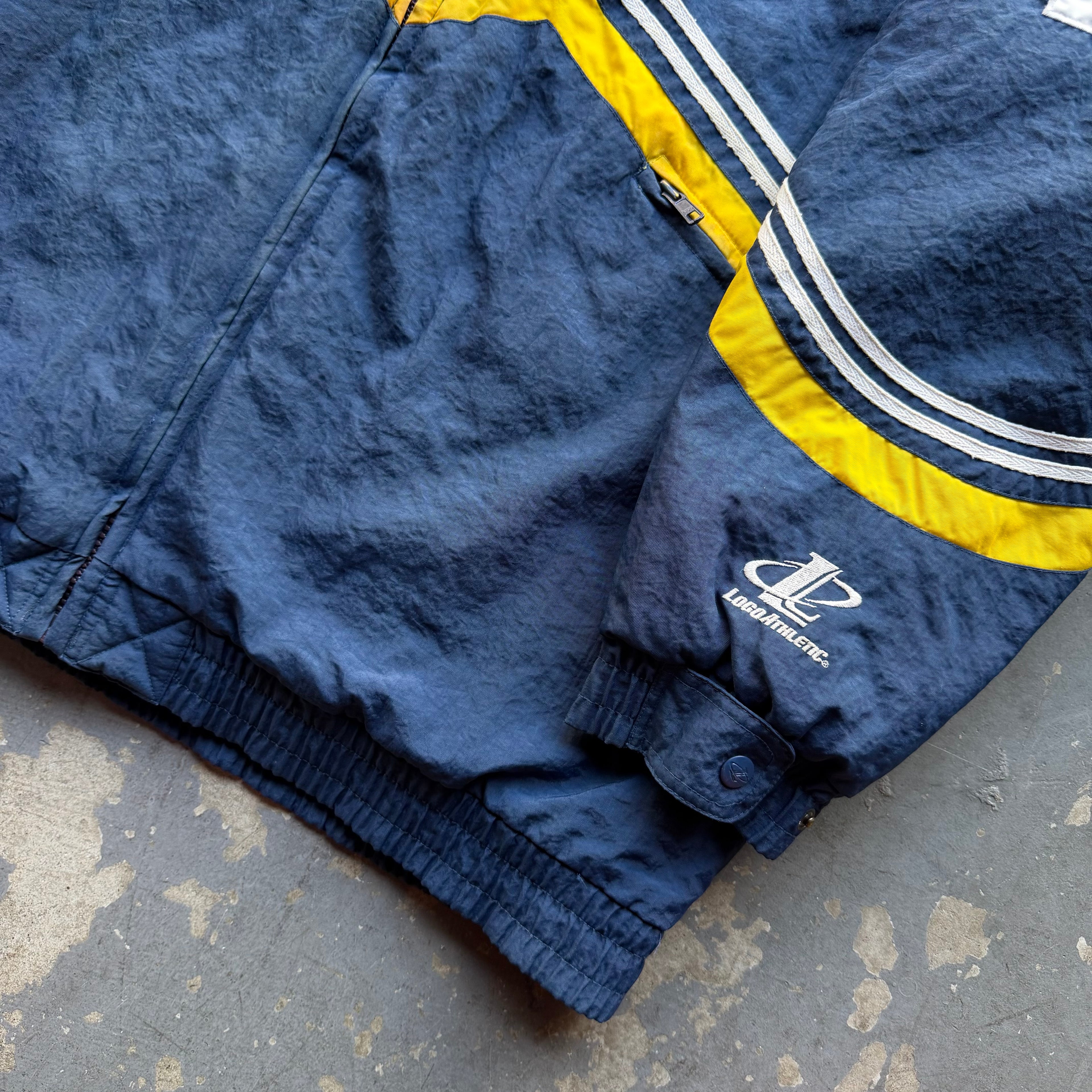 90’S CHARGERS LOGO ATHLETIC JACKET (L)