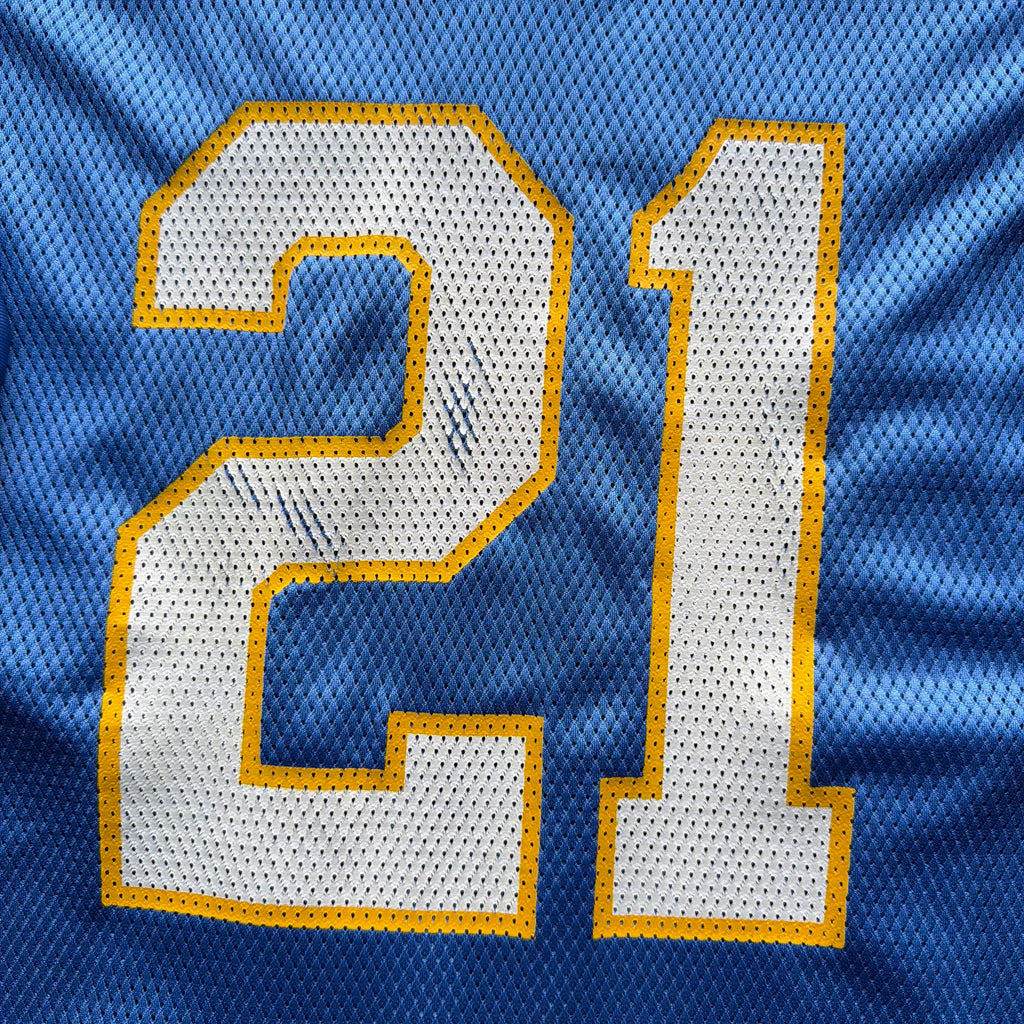 00’S REEBOK CHARGERS LADANIAN TOMLINSON POWDER BLUE JERSEY (L)