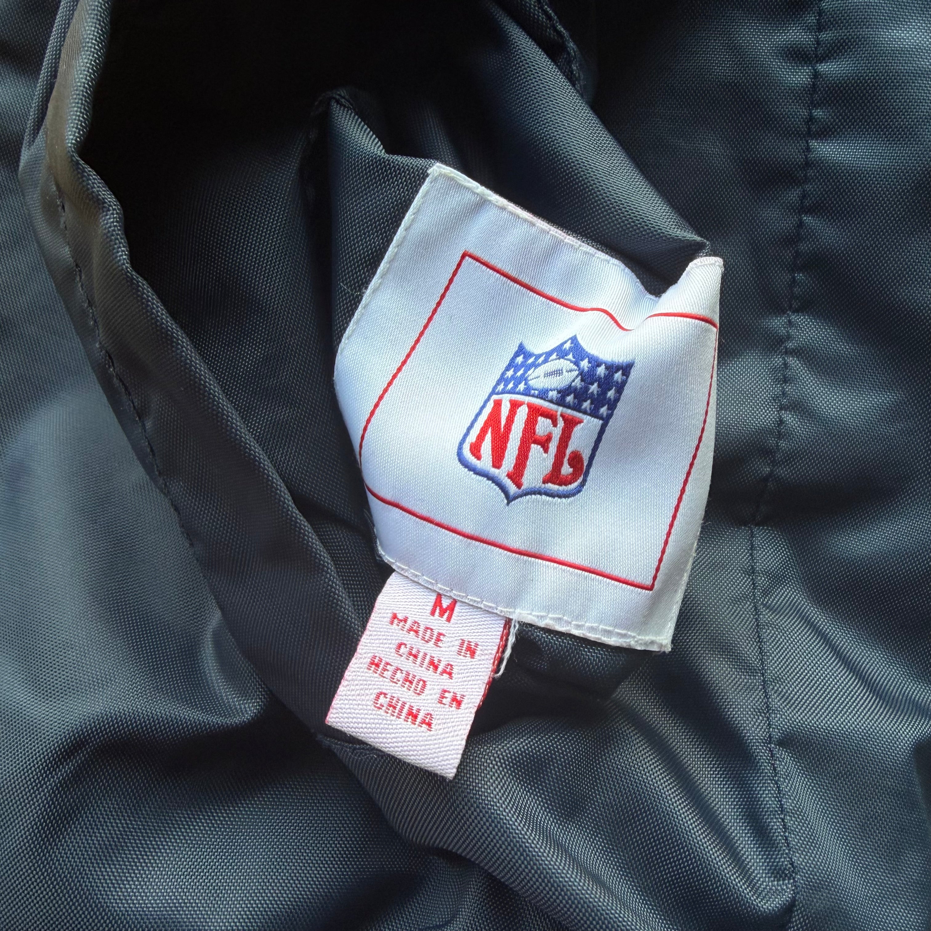 00’S CHARGERS REVERSIBLE FLEECE JACKET (M)