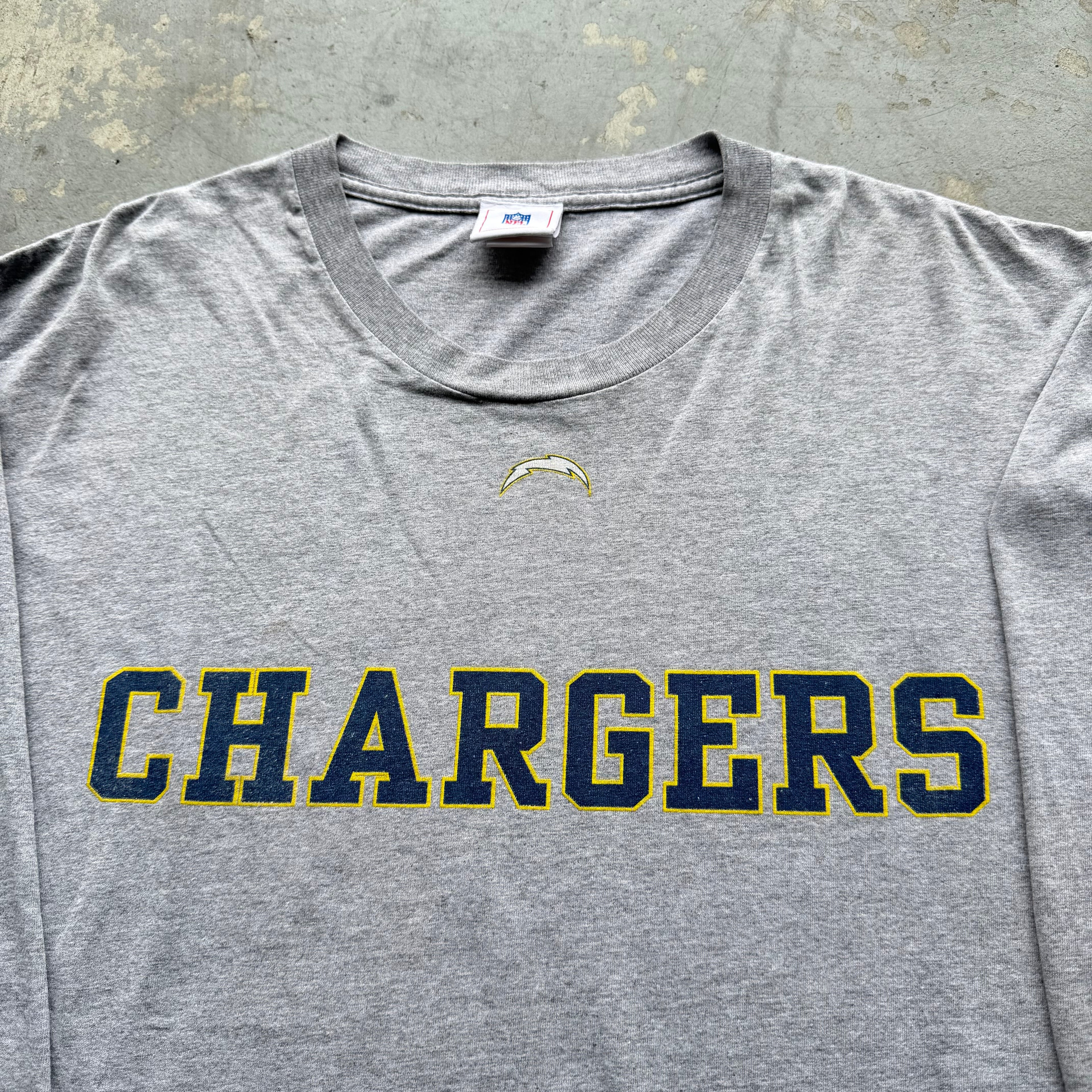 CHARGERS GREY LONG SLEEVE (XL)