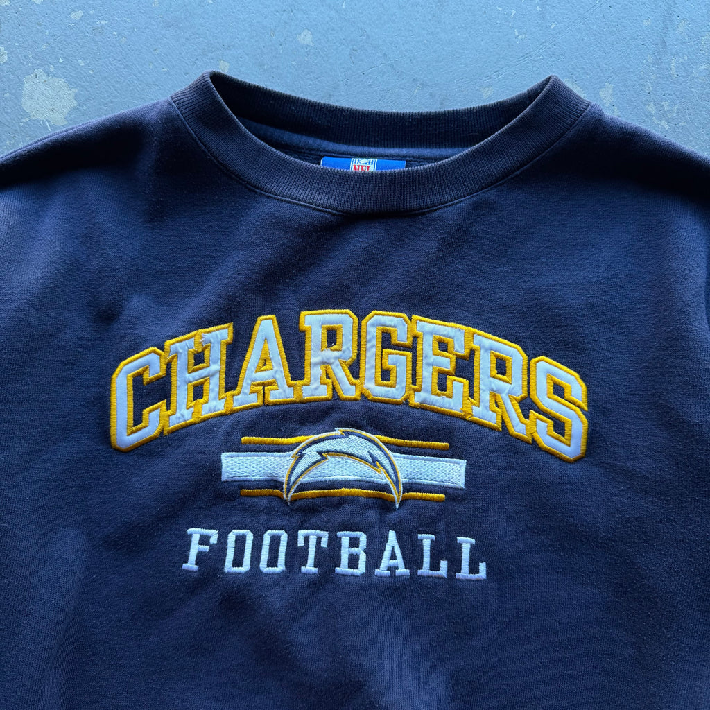 00’S REEBOK CHARGERS FOOTBALL CREWNECK (M)
