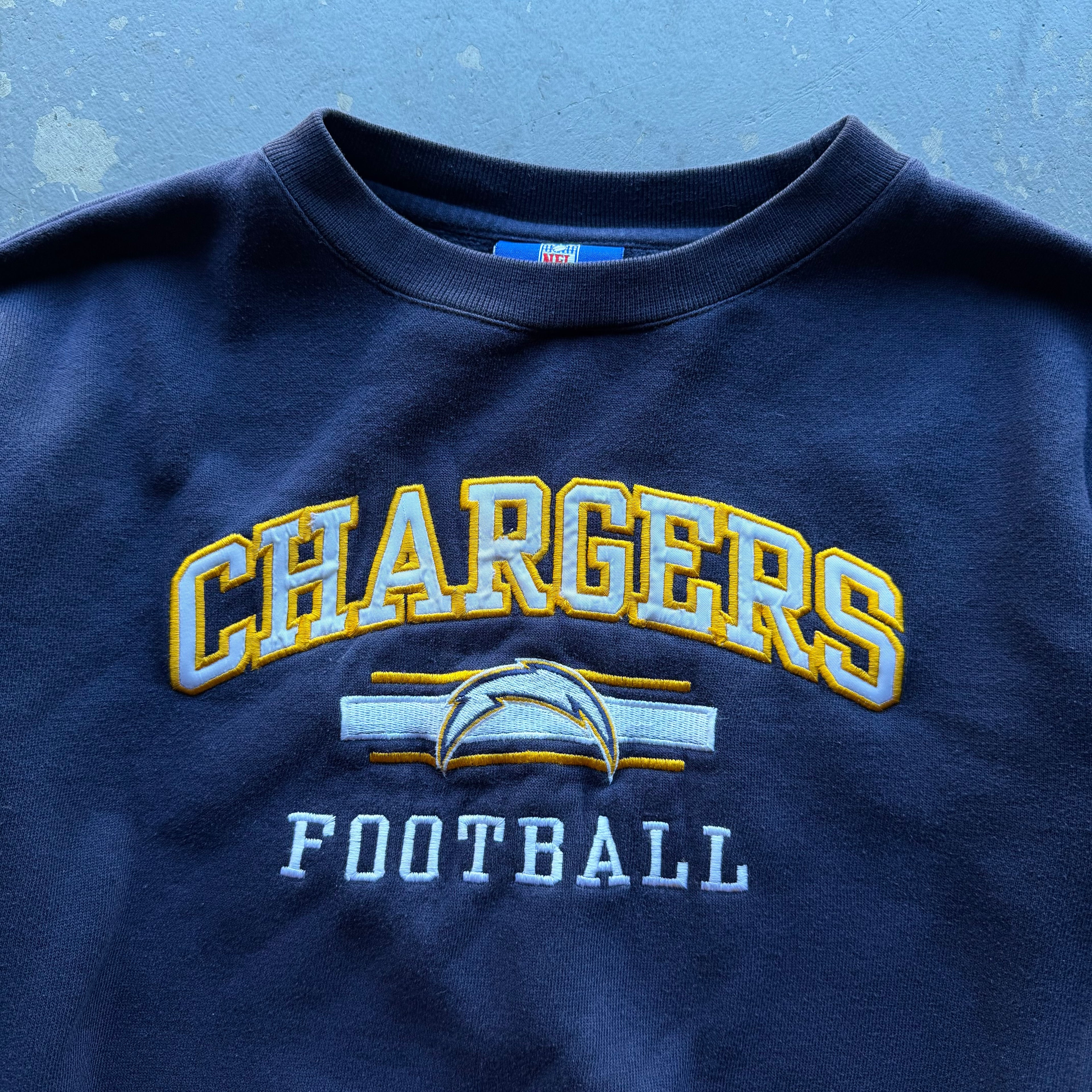 00’S REEBOK CHARGERS FOOTBALL CREWNECK (M)