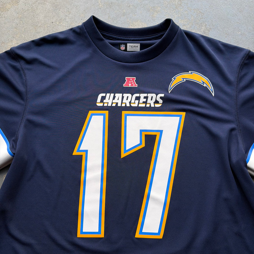 CHARGERS PHILIP RIVERS JERSEY TEE (L)