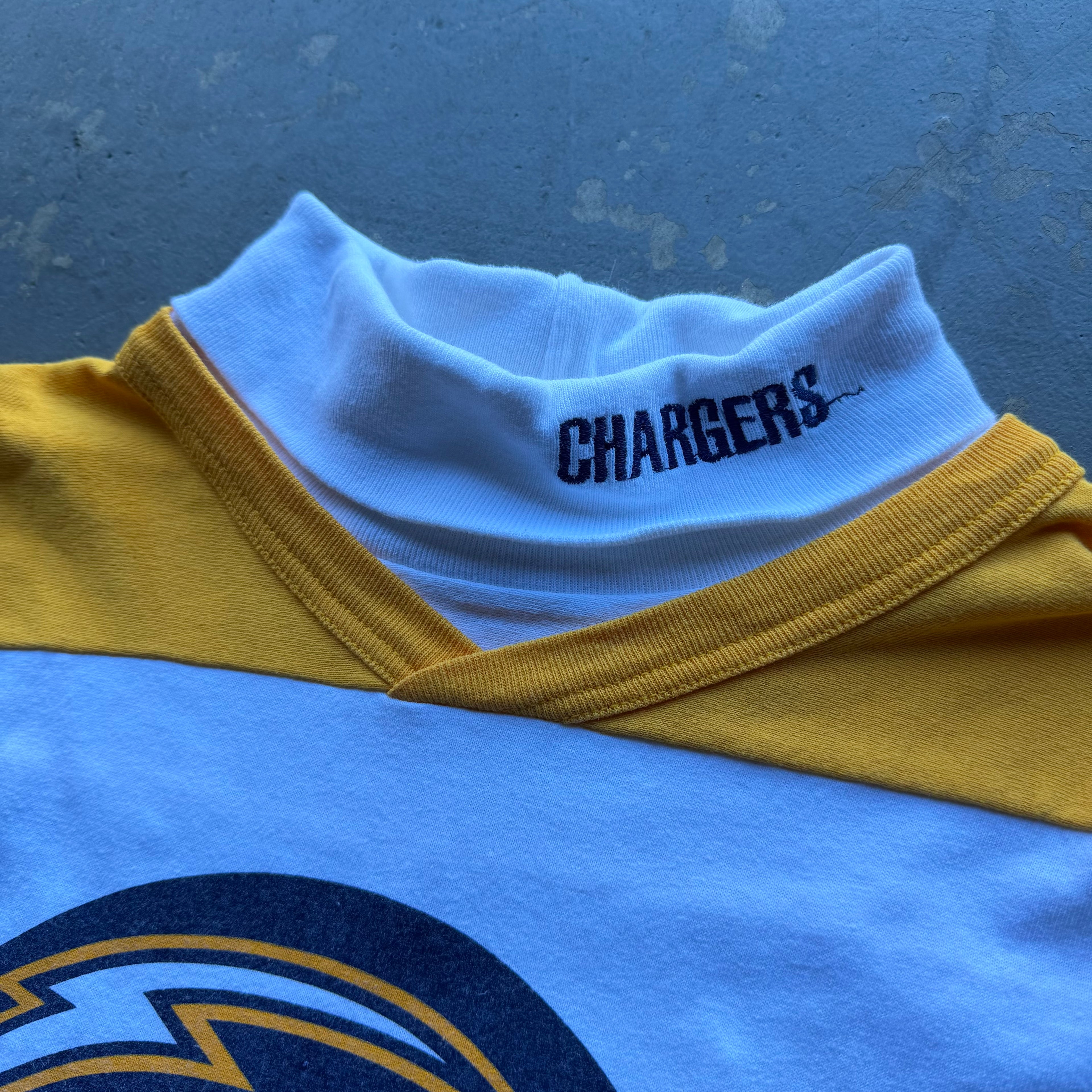 1995 CHARGERS TURTLE NECK TEE (XL)