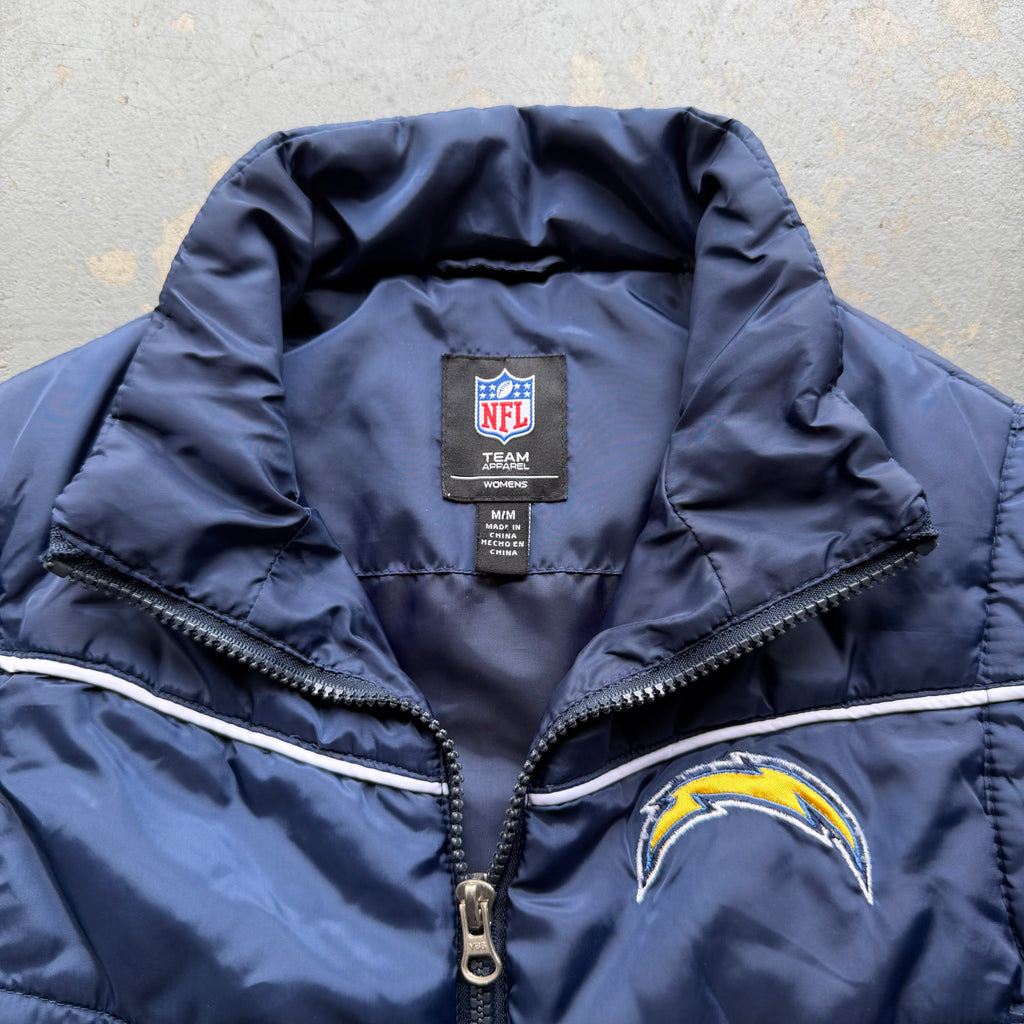 CHARGERS PUFFER VEST (WOMEN’S M)