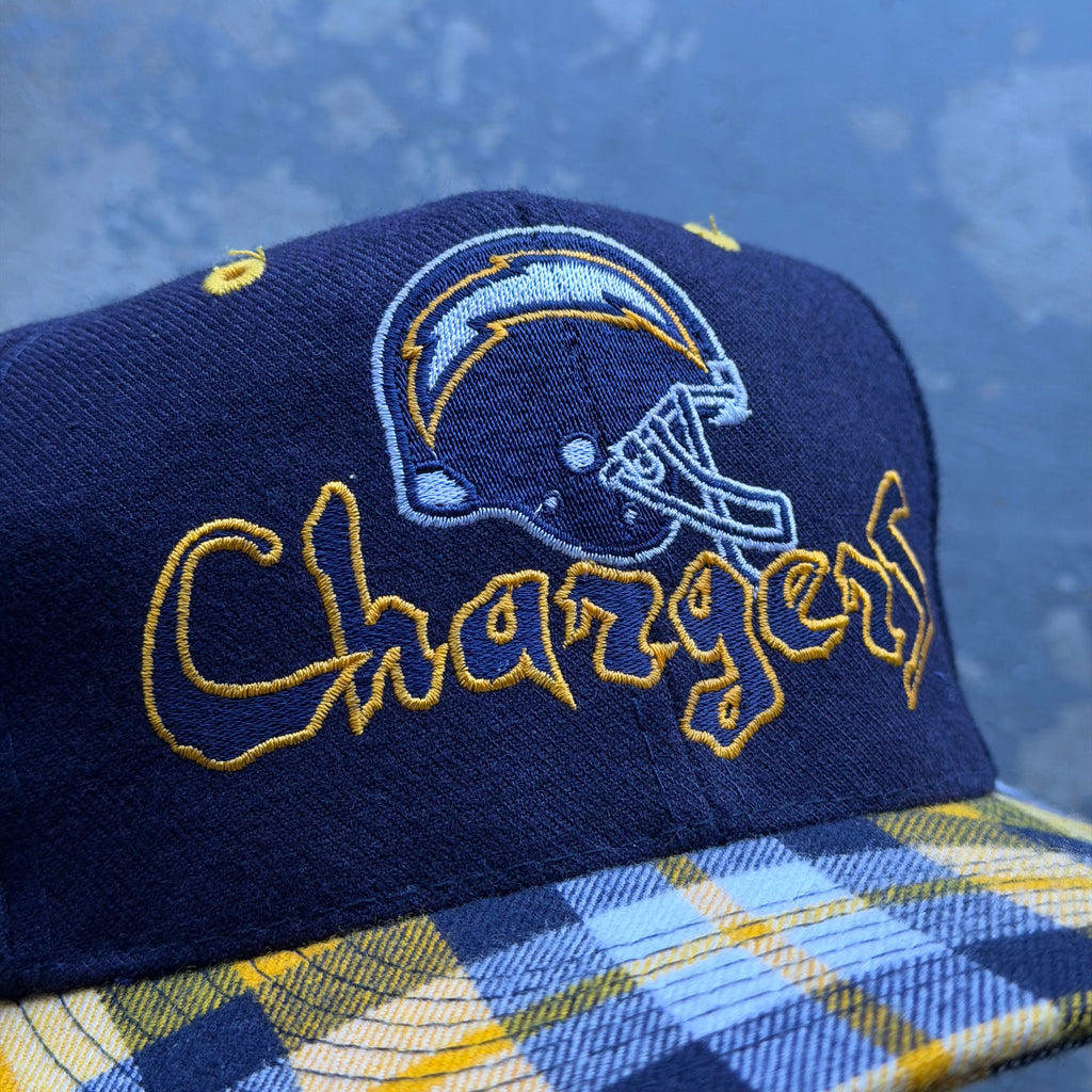 90'S CHARGERS PLAID HAT