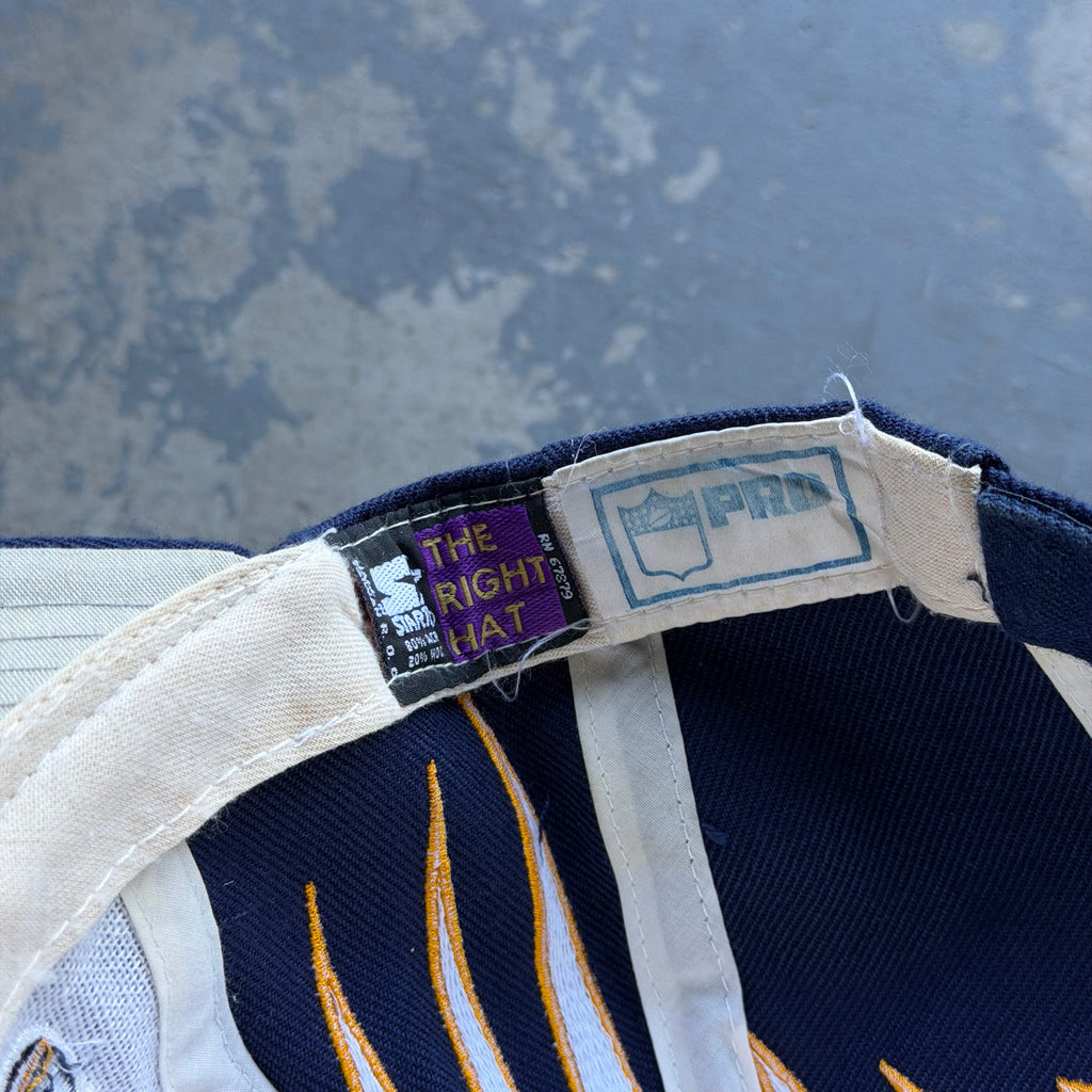 90'S STARTER CHARGERS SHOCKWAVE SPLIT HAT