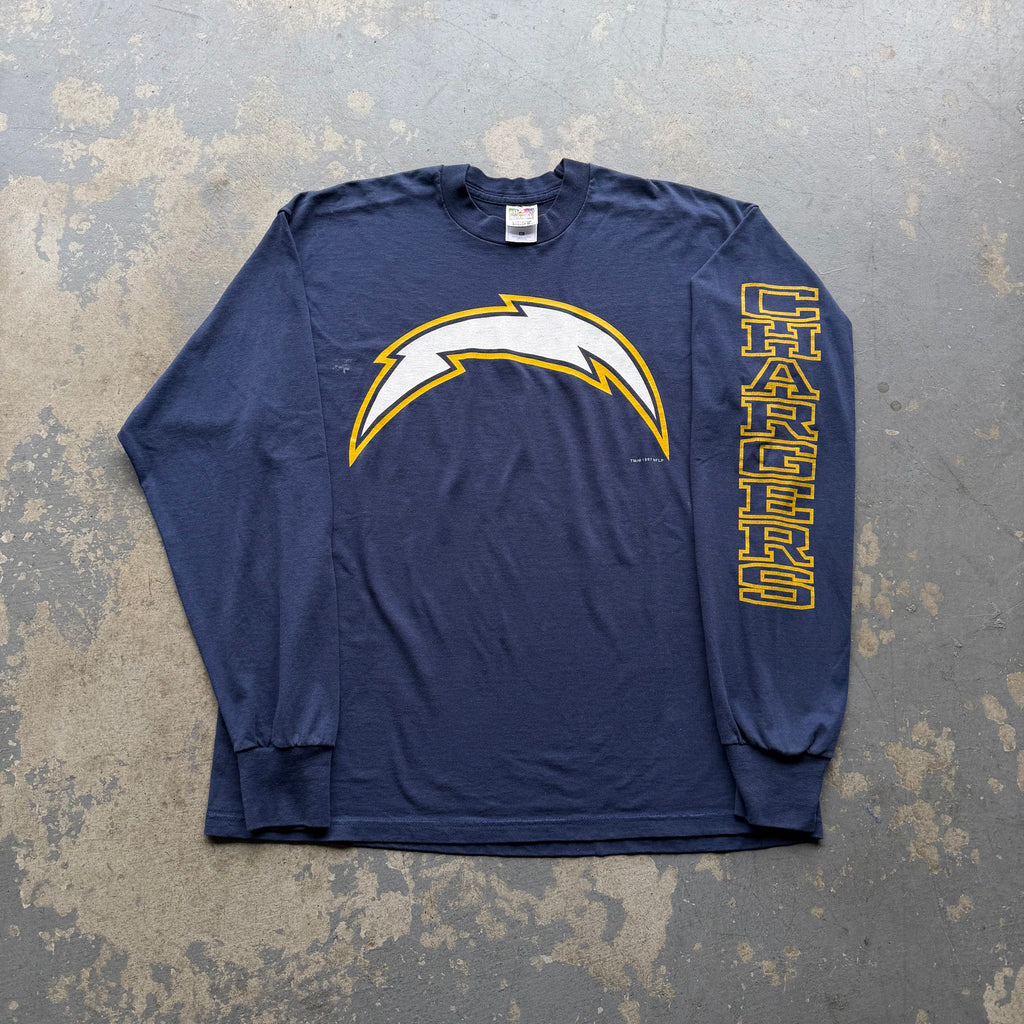 1997 CHARGERS LONG SLEEVE TEE (XL)