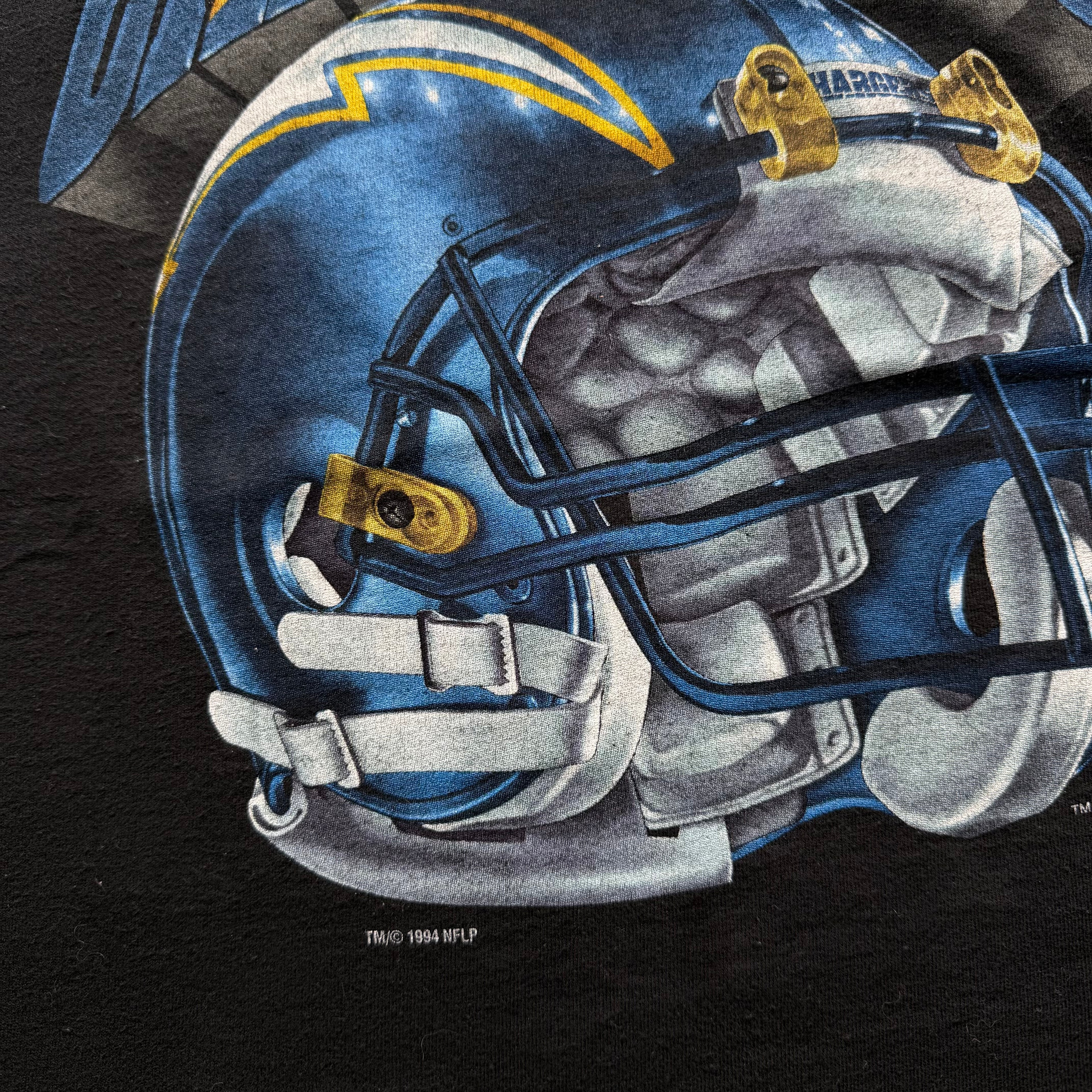 1994 SALEM CHARGERS HELMET TEE (M)
