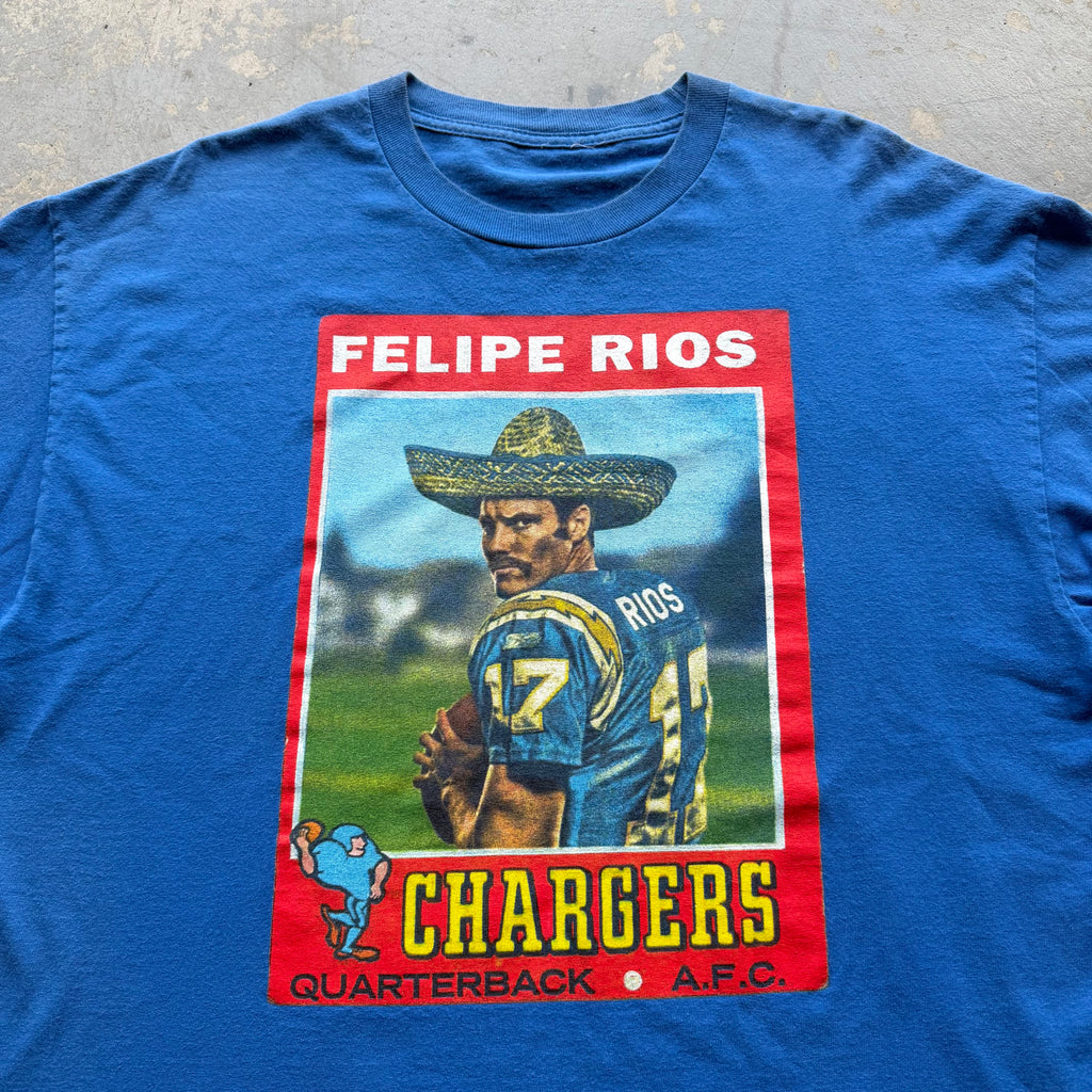 FELIPE RIOS CHARGERS TEE (XL)