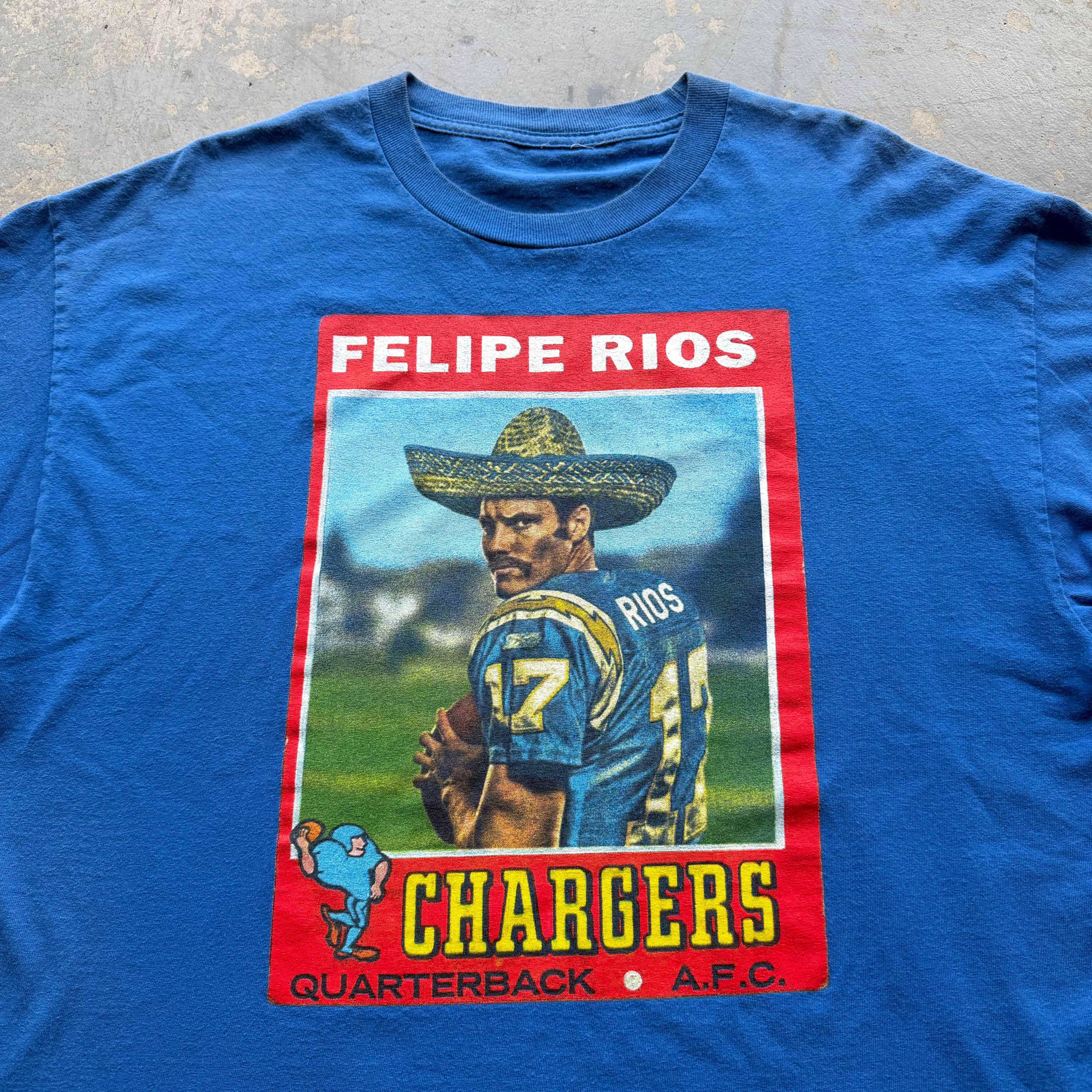 FELIPE RIOS CHARGERS TEE (XL)