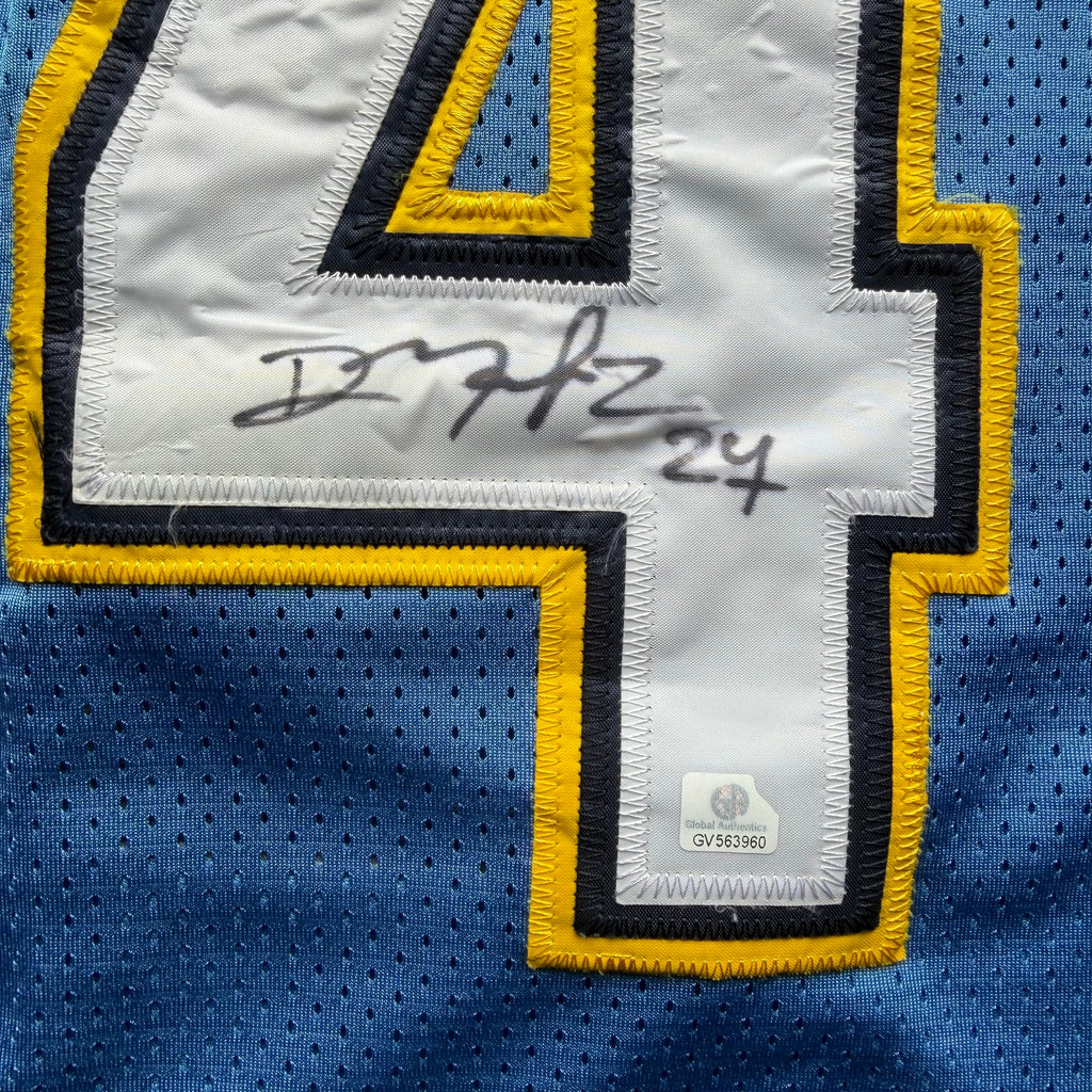 00’S REEBOK CHARGERS RYAN MATTHEWS POWDER BLUE JERSEY (52) XL *AUTOGRAPHED*