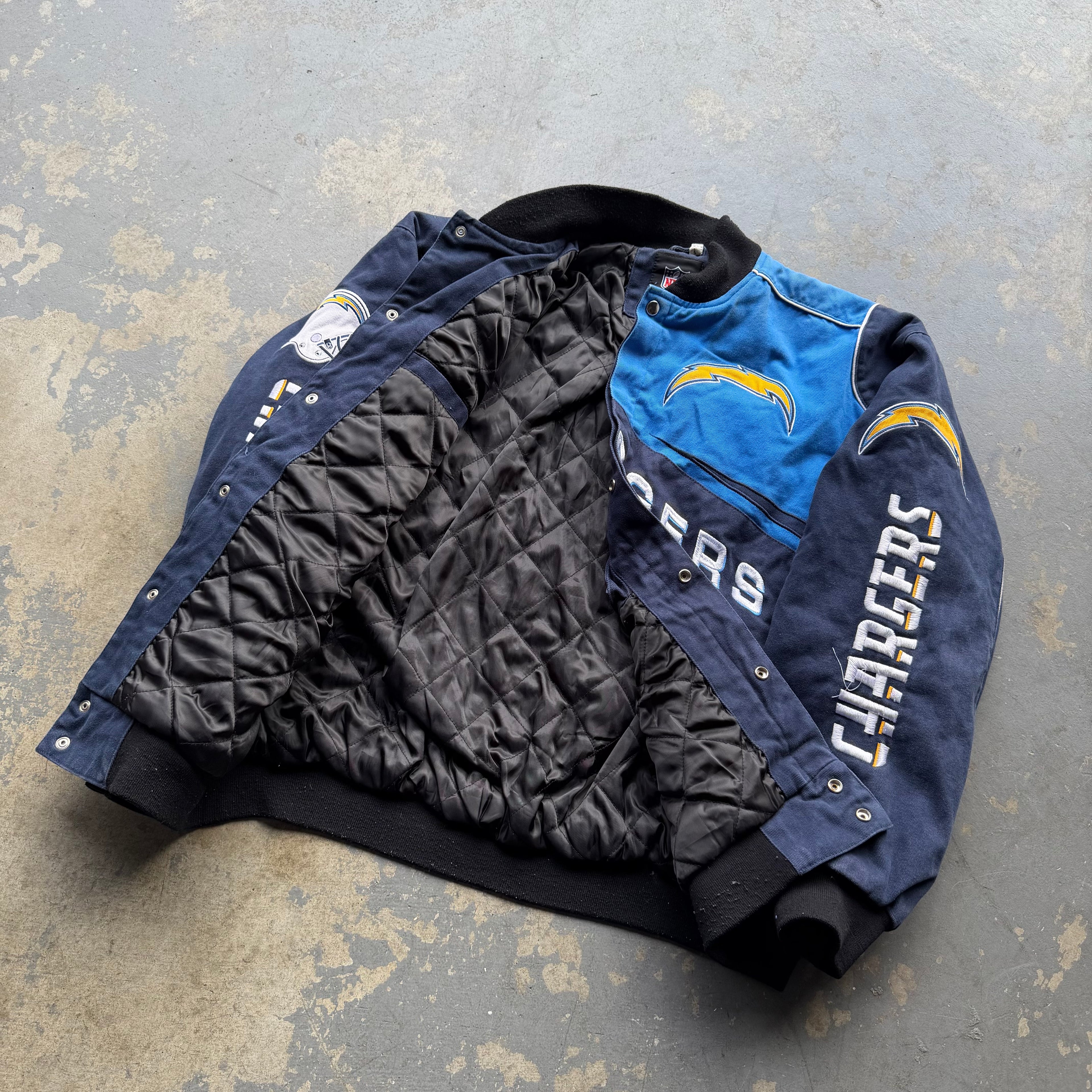 CHARGERS FOOTBALL VARSITY JACKET (XL)