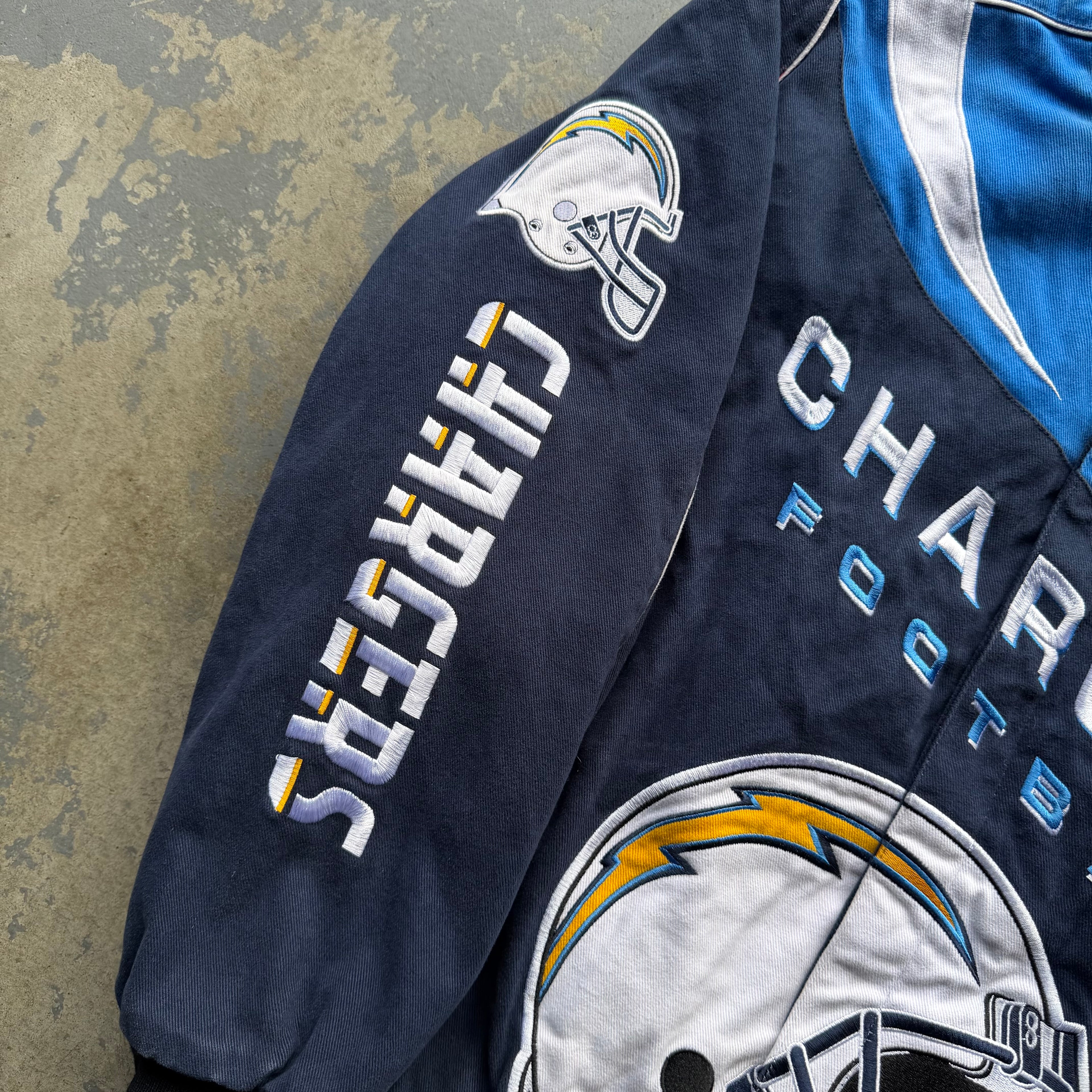 CHARGERS FOOTBALL VARSITY JACKET (XL)