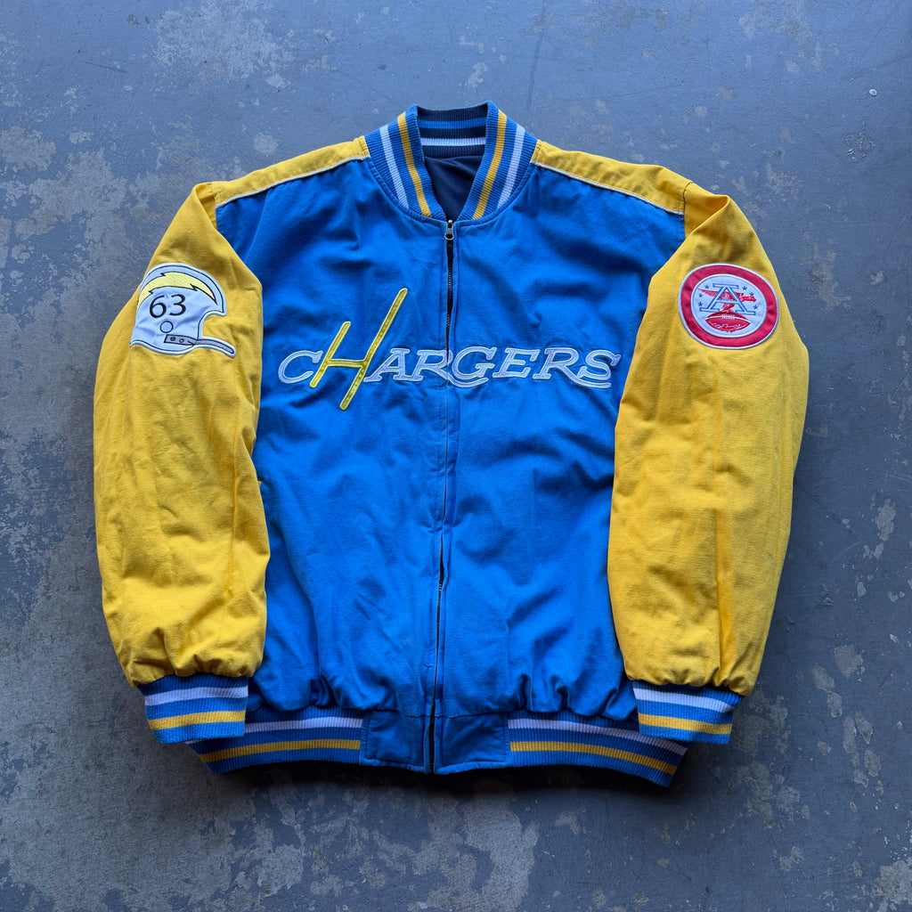 00’S CHARGERS REVERSIBLE JACKET (XXL)