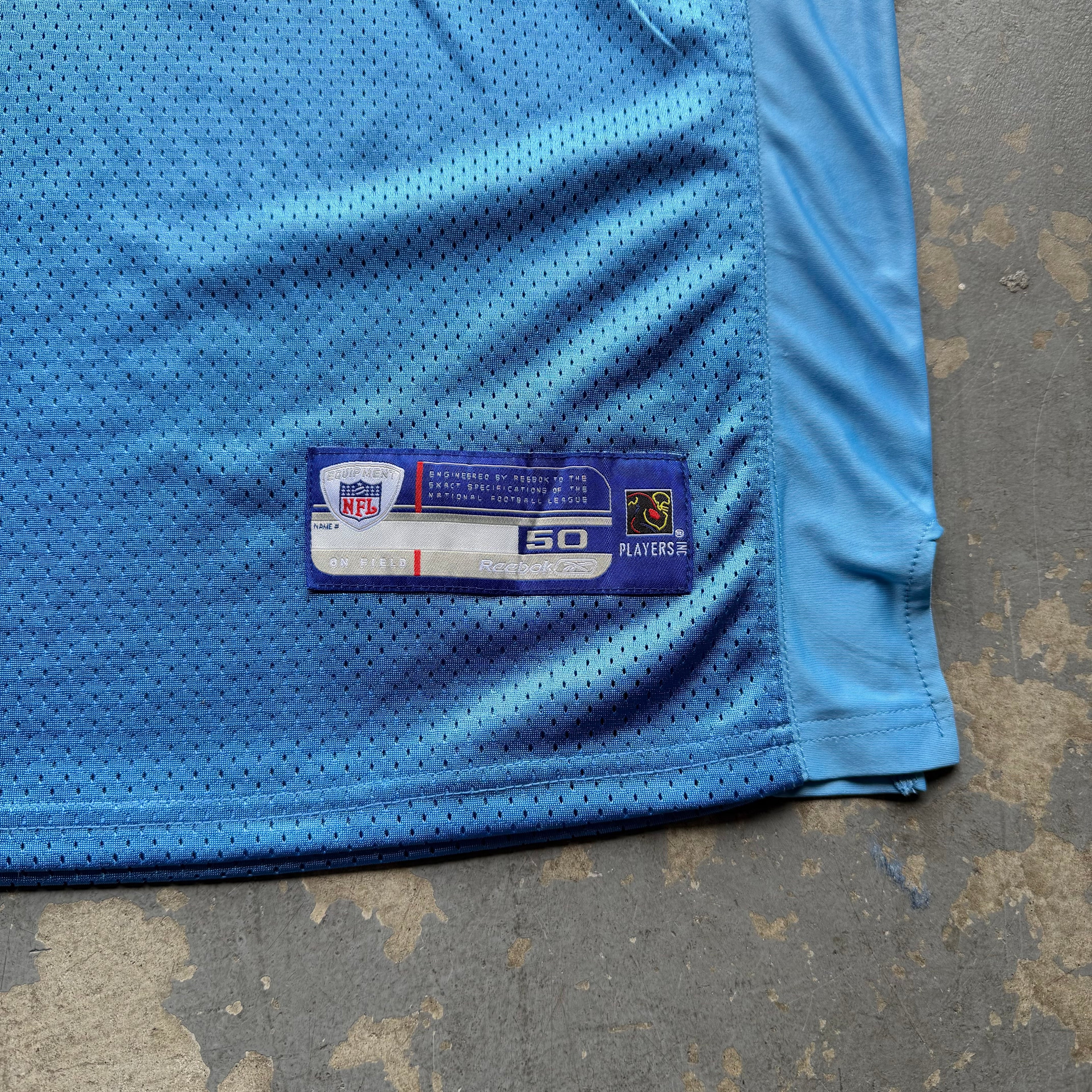 00’S REEBOK PHILIP RIVERS POWDER BLUE JERSEY (50) XL