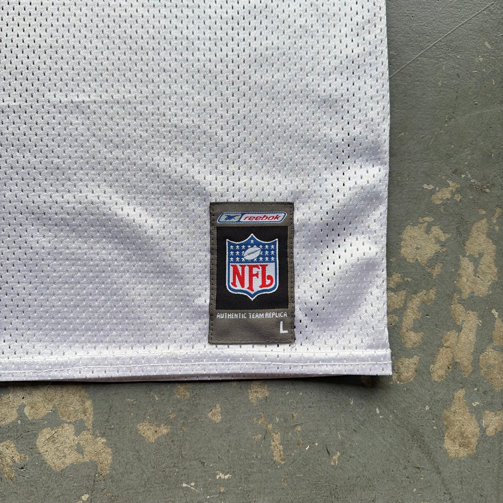 00’S REEBOK CHARGERS JUNIOR SEAU WHITE ROAD AWAY JERSEY (L)
