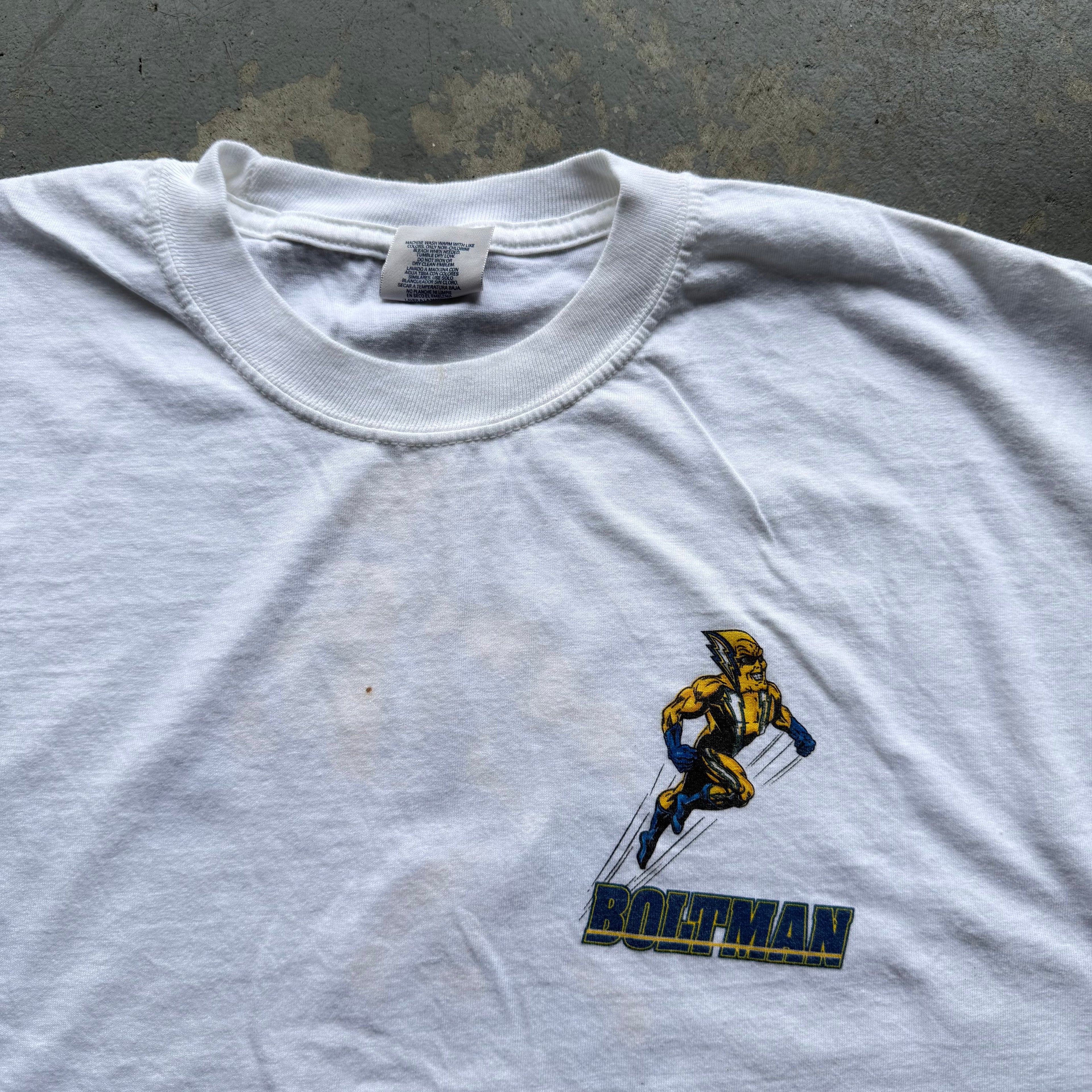 00’S CHARGERS BOLTMAN TEE (XL)