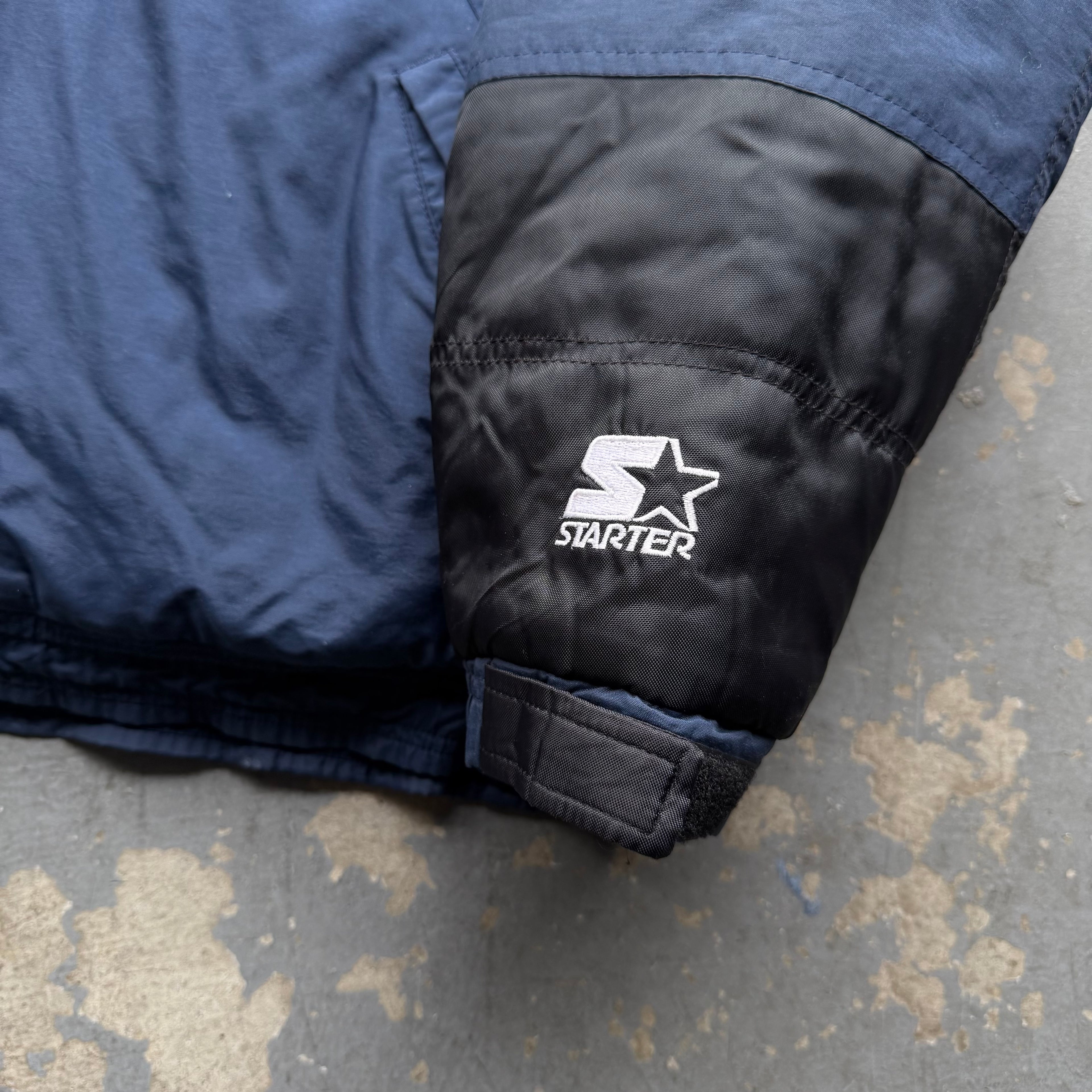 90’S STARTER CHARGERS PUFFER JACKET (YOUTH L) FITS ADULT SMALL