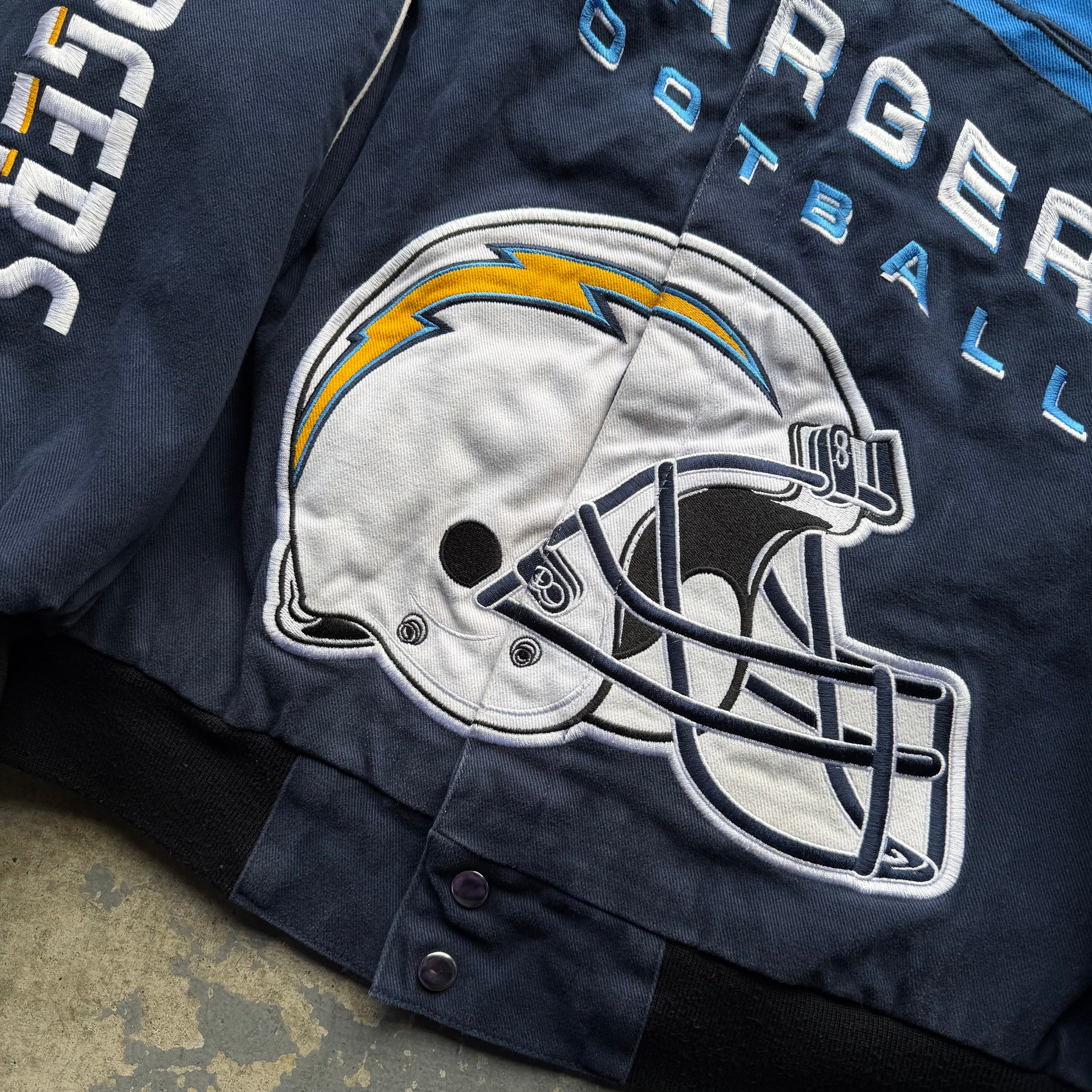 CHARGERS FOOTBALL VARSITY JACKET (XL)