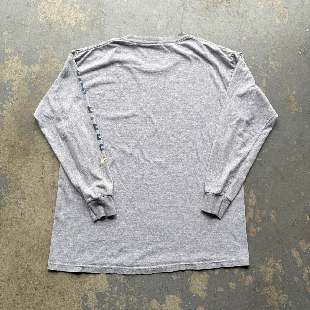 CHARGERS GREY LONG SLEEVE (XL)