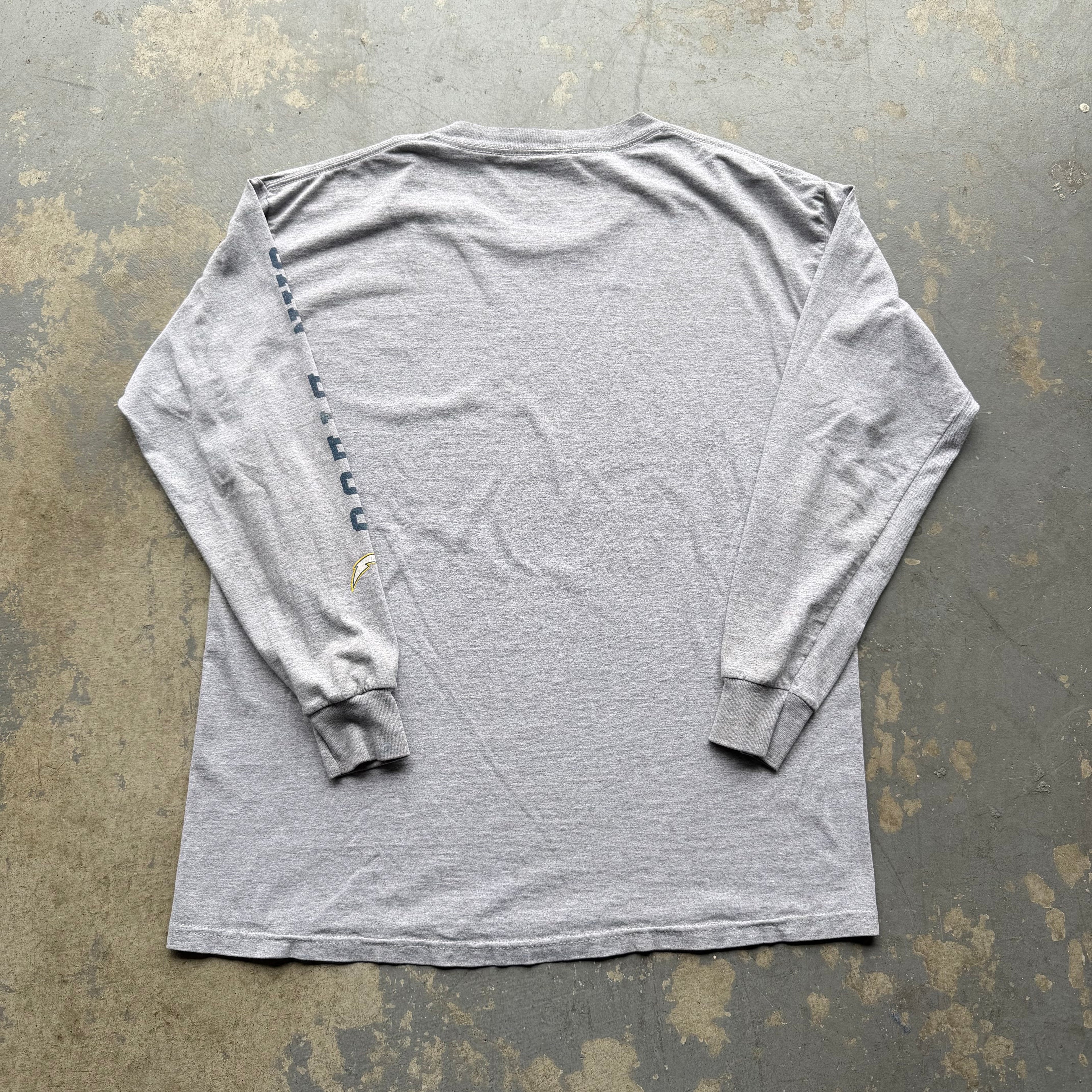 CHARGERS GREY LONG SLEEVE (XL)