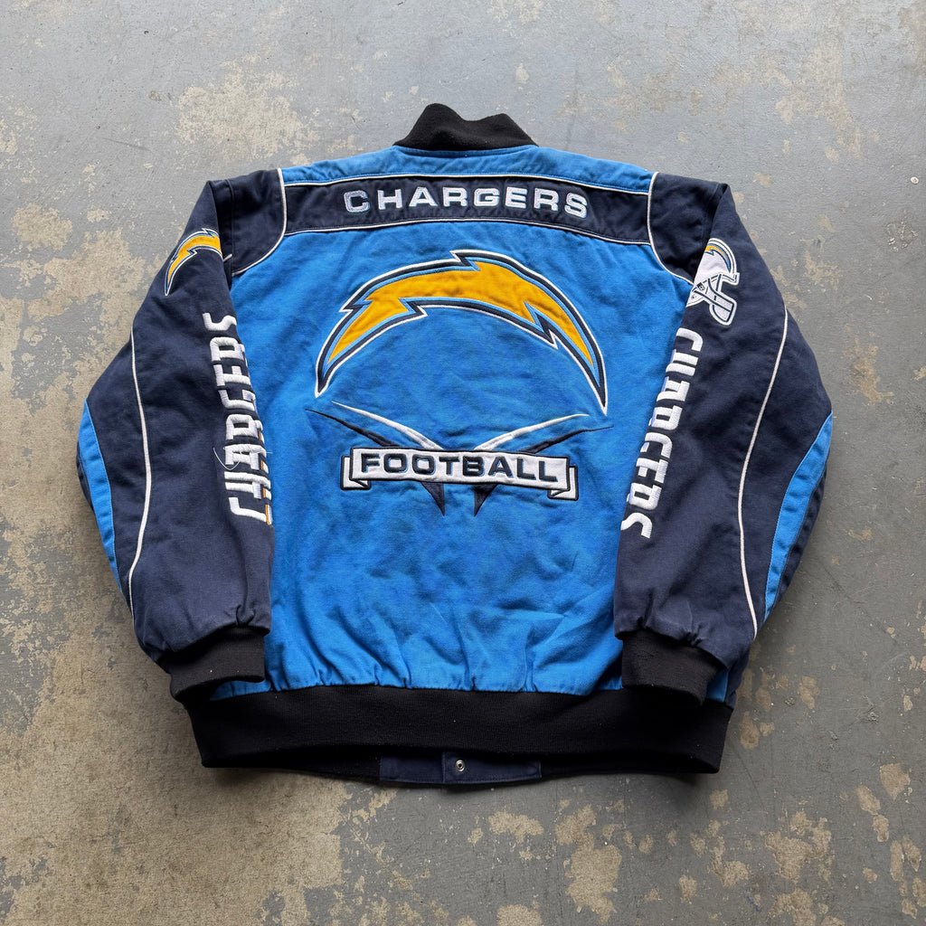 CHARGERS FOOTBALL VARSITY JACKET (XL)