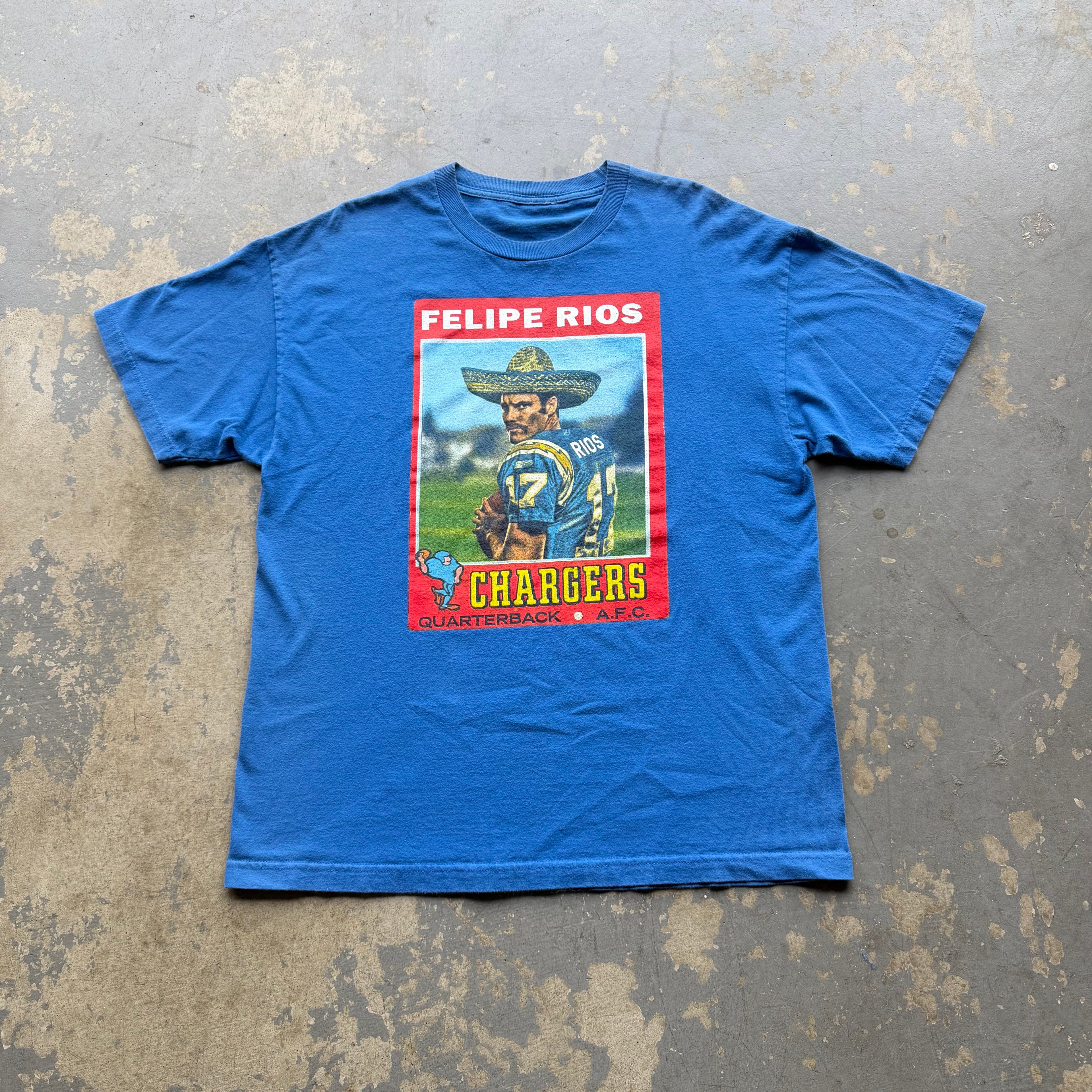 FELIPE RIOS CHARGERS TEE (XL)