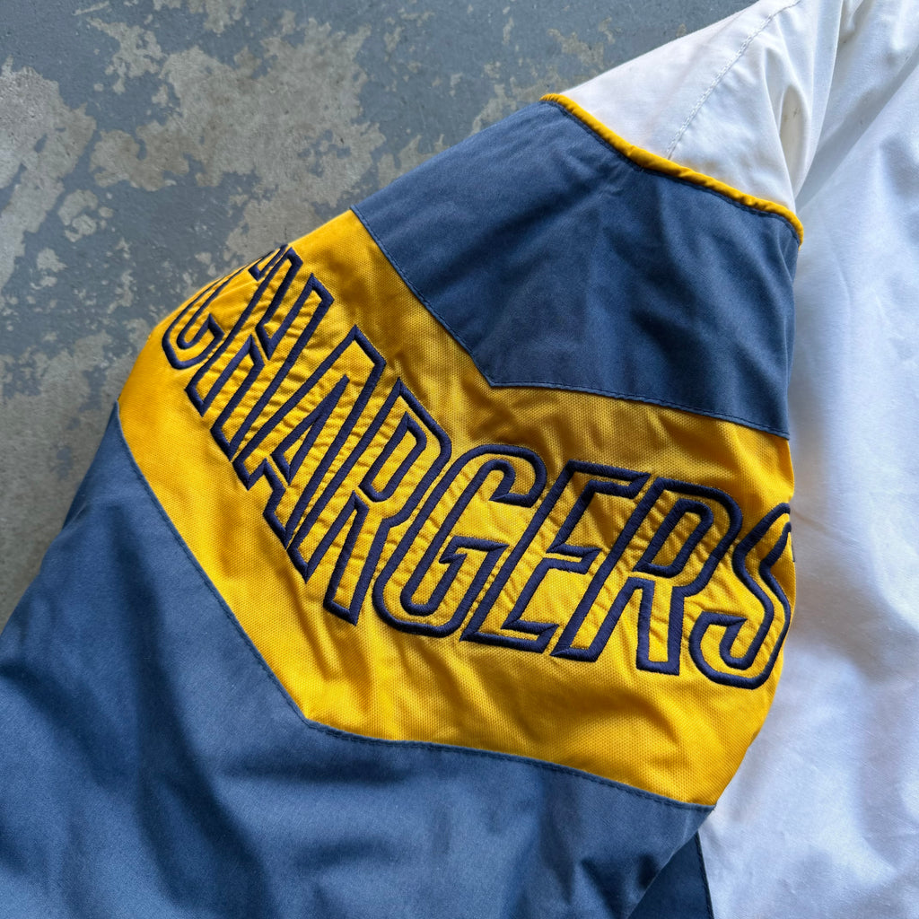 90’S CHARGERS NFL EXPERIENCE PRO PLAYER PUFFER JACKET (XL)