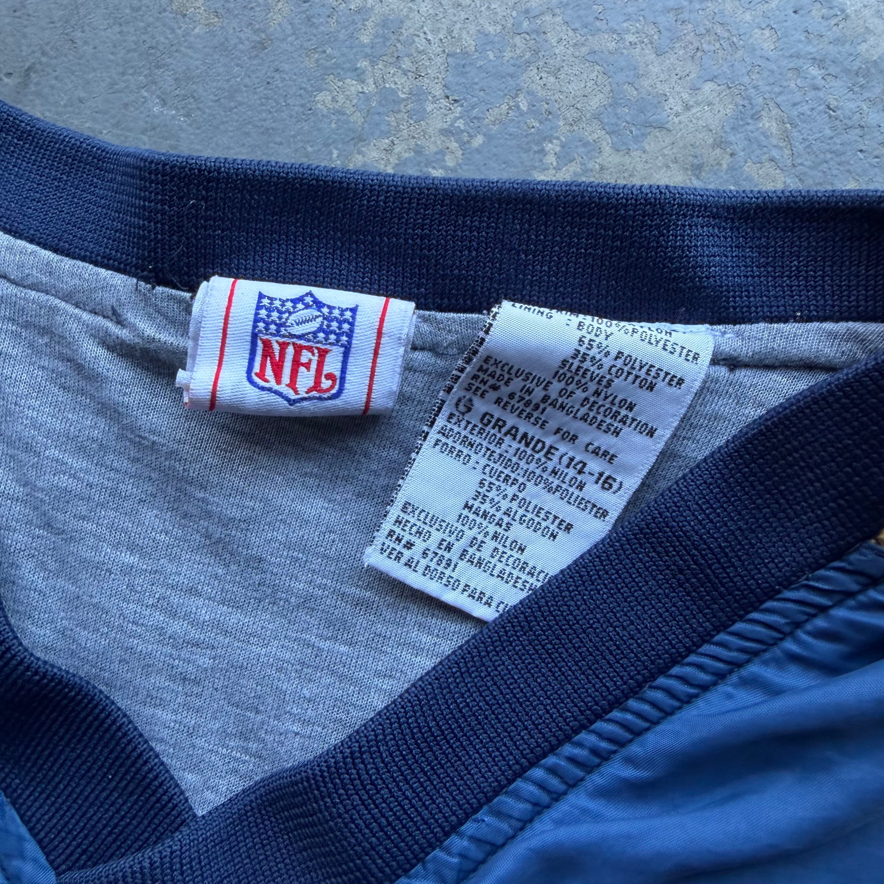 SAN DIEGO CHARGERS WINDBREAKER PULLOVER (YOUTH L) FITS ADULT SMALL