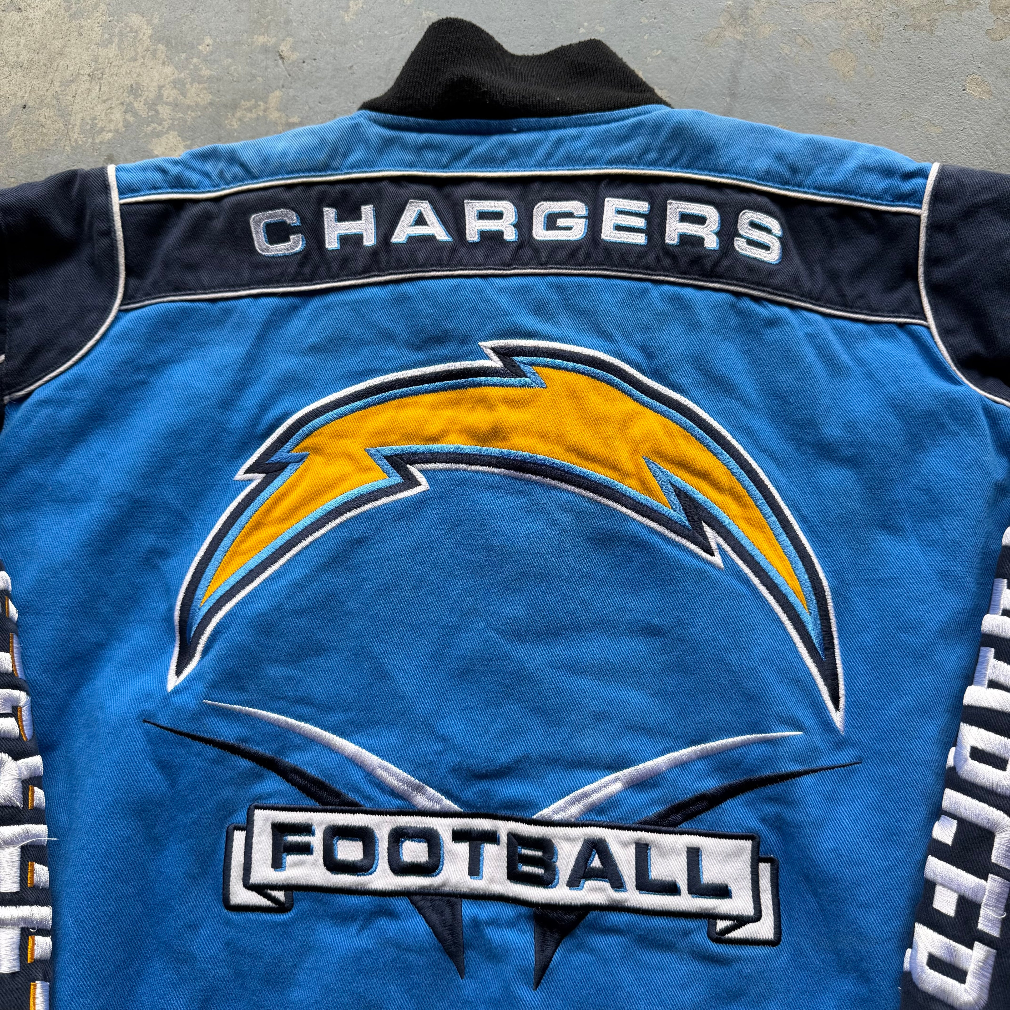 CHARGERS FOOTBALL VARSITY JACKET (XL)