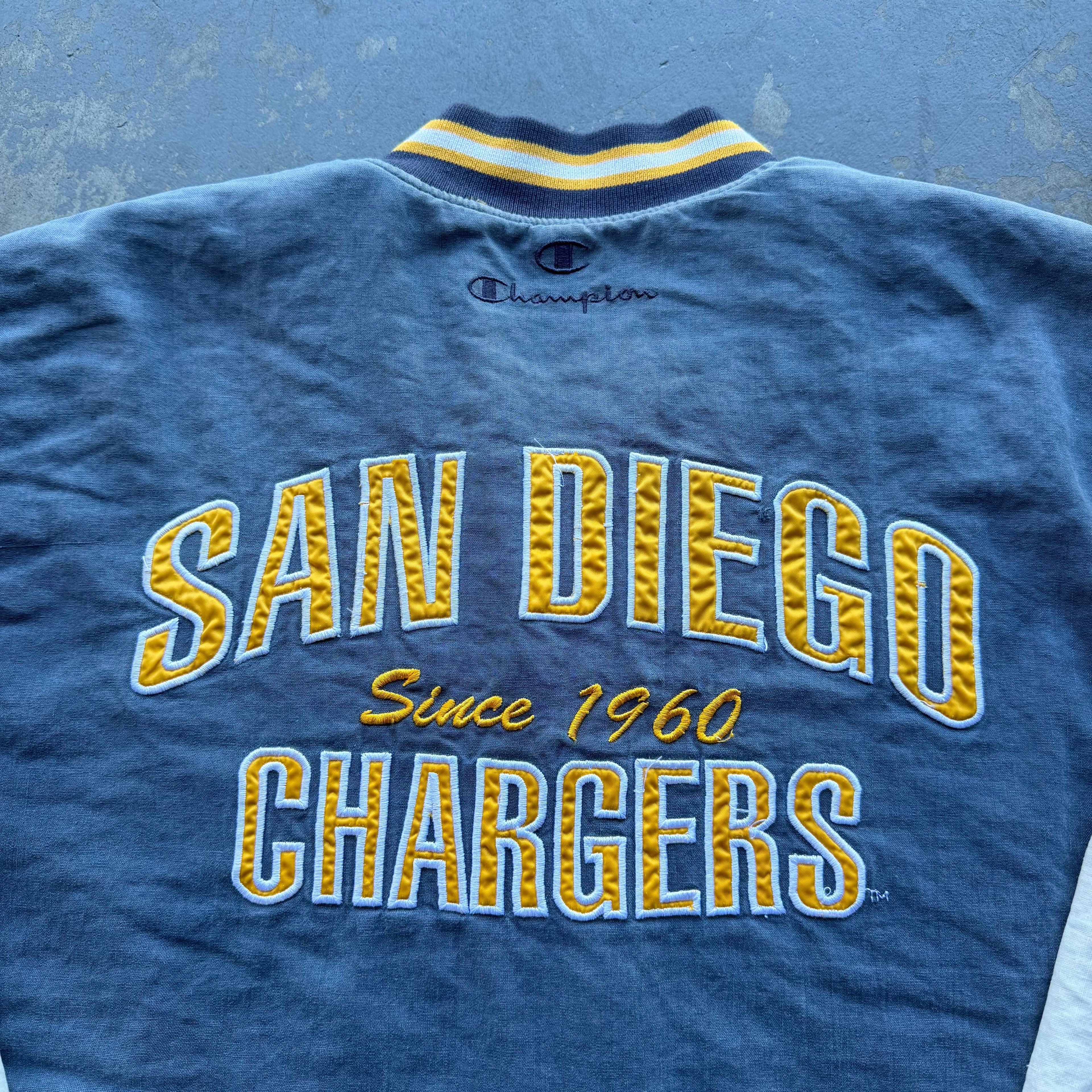 90’S CHARGERS CHAMPION HELMET JACKET (XL)