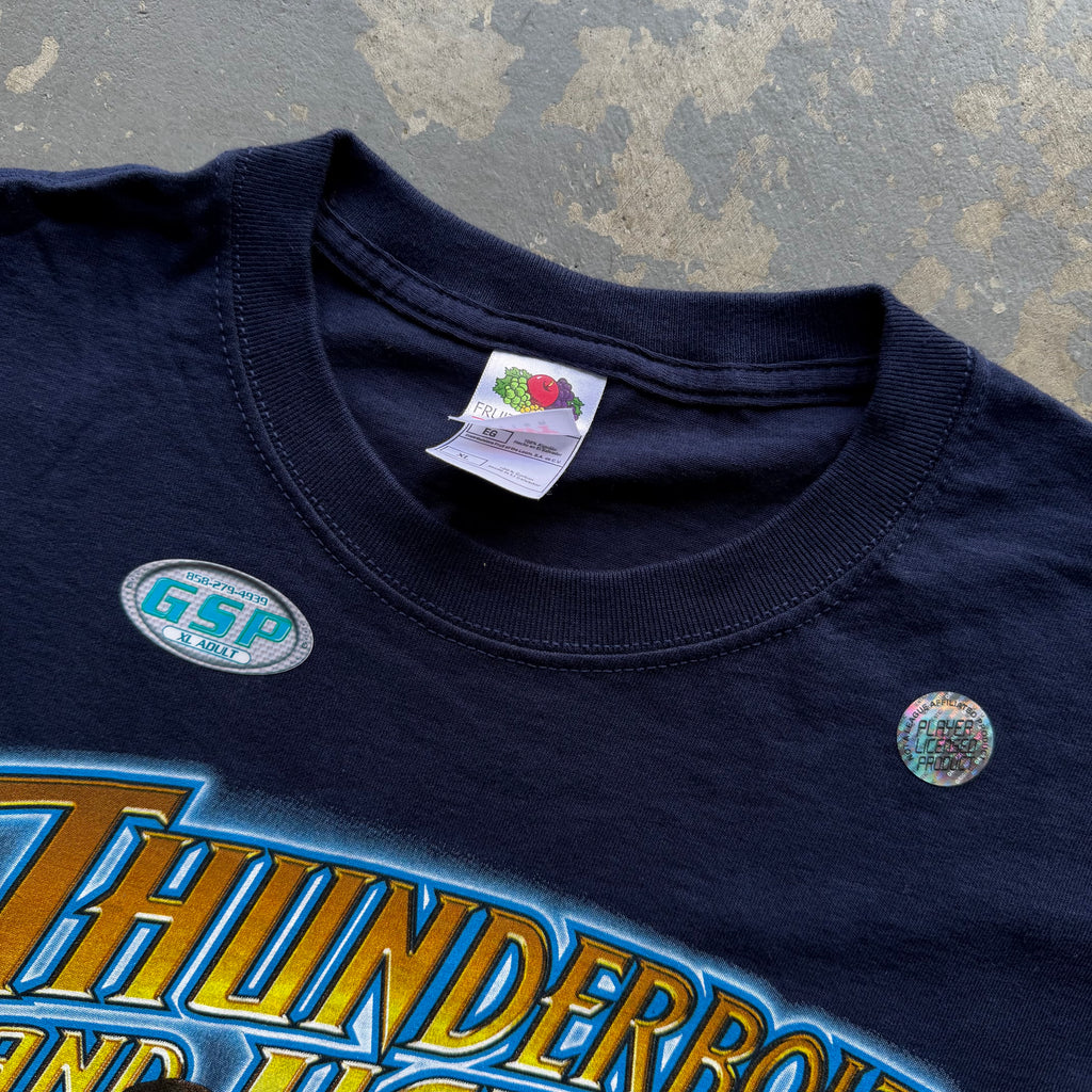 2010 CHARGERS THUNDER AND LIGHTNING TEE (XL)