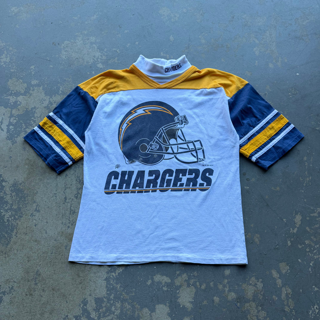 1995 CHARGERS TURTLE NECK TEE (XL)