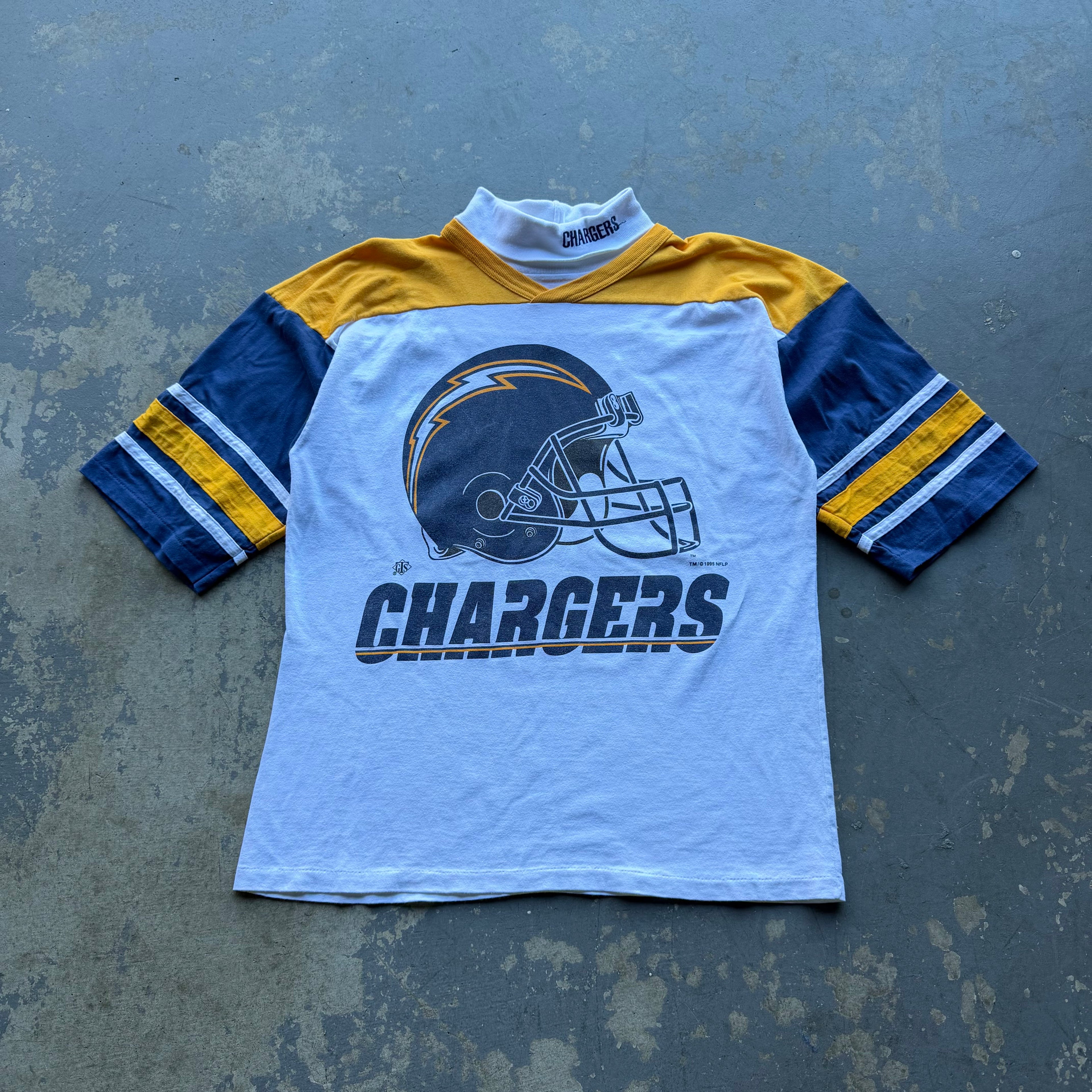 1995 CHARGERS TURTLE NECK TEE (XL)