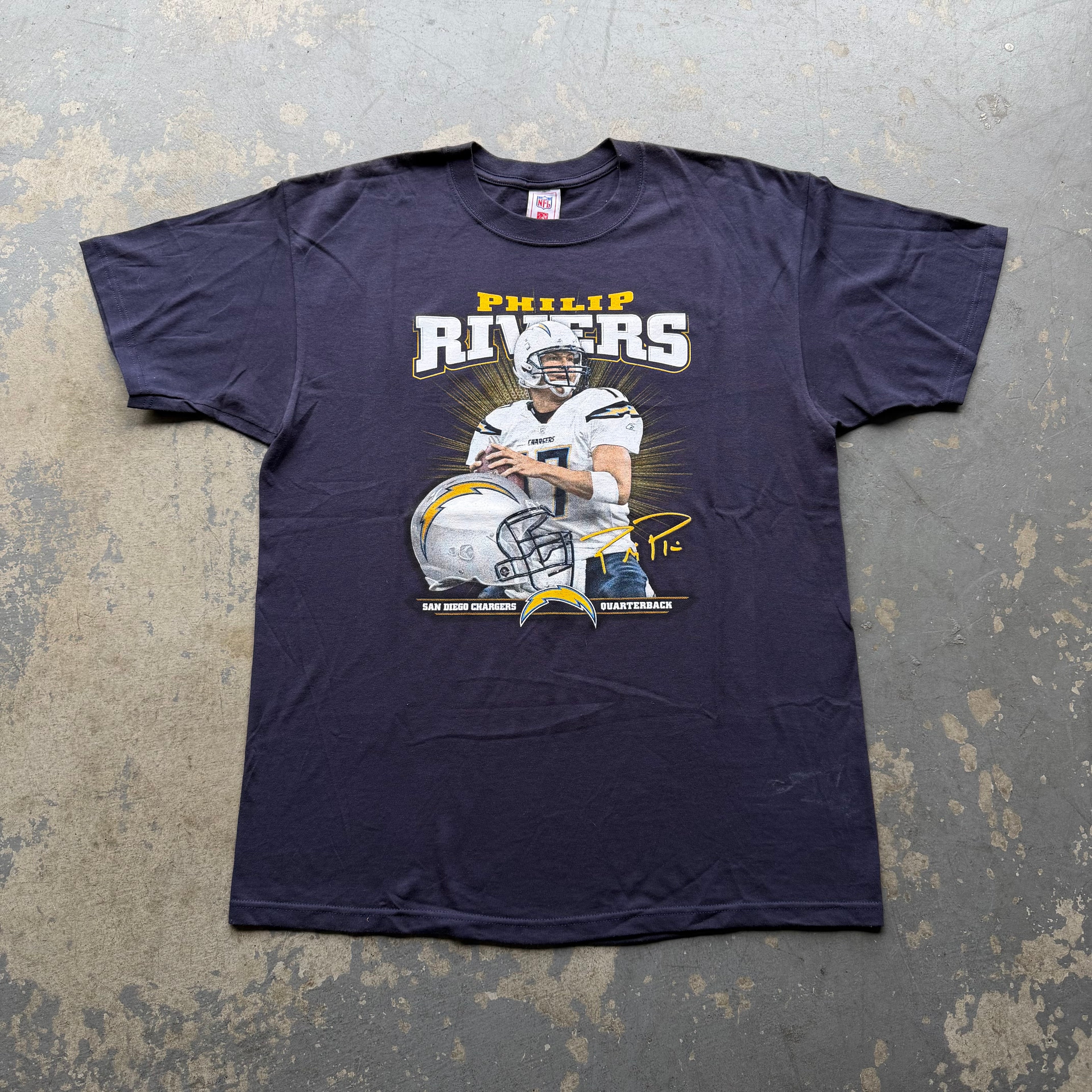 00’S NFLPA CHARGERS PHILIP RIVERS TEE (XL)