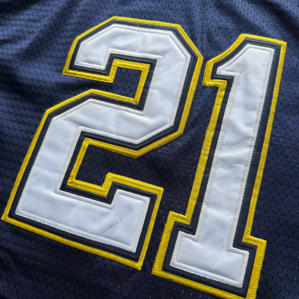 00’S REEBOK CHARGERS LADANIAN TOMLINSON NAVY BLUE JERSEY (54) XXL