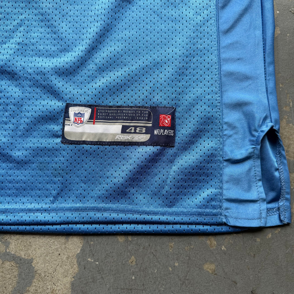 00’S REEBOK CHARGERS ANTONIO CROMARTIE POWDER BLUE JERSEY (48) XL