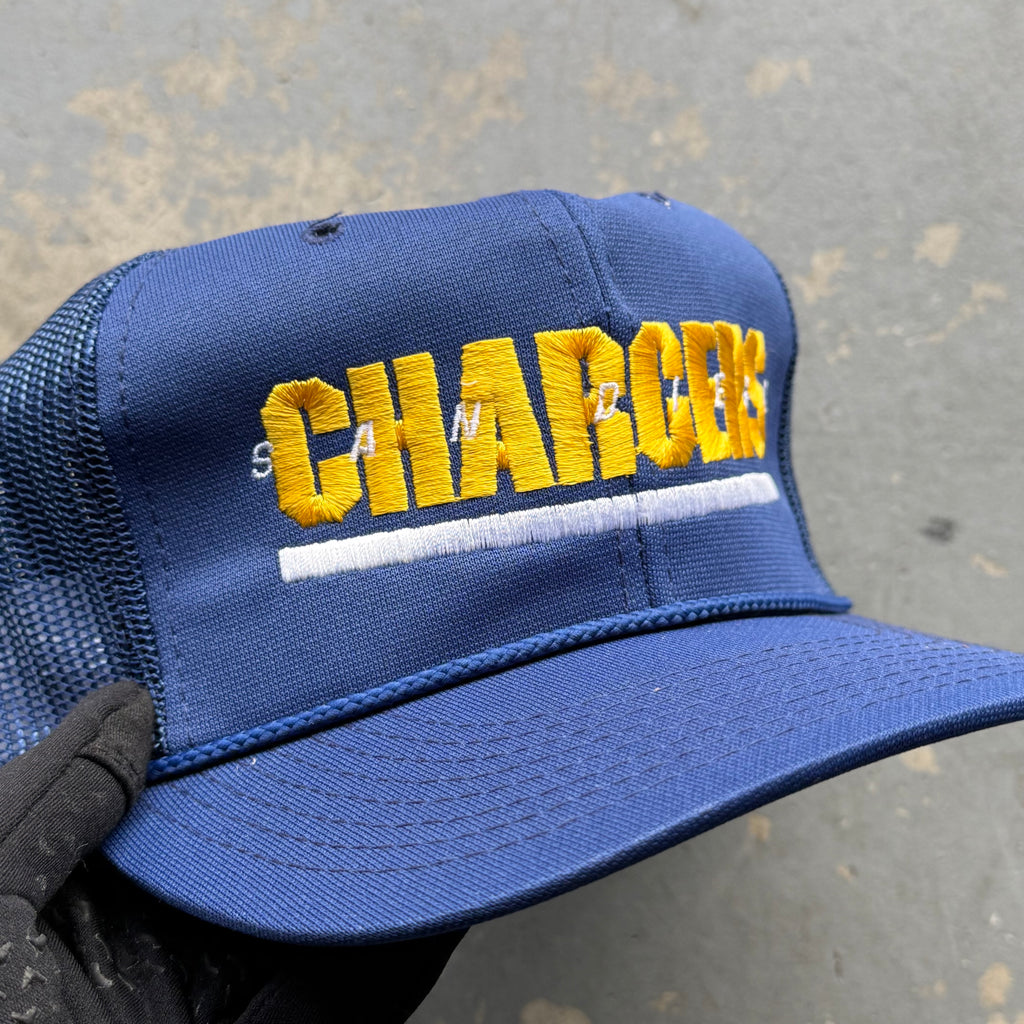 80’S SPORTS SPECIALTIES CHARGERS TRUCKER HAT *LAST ONE AVAILABLE NOW*