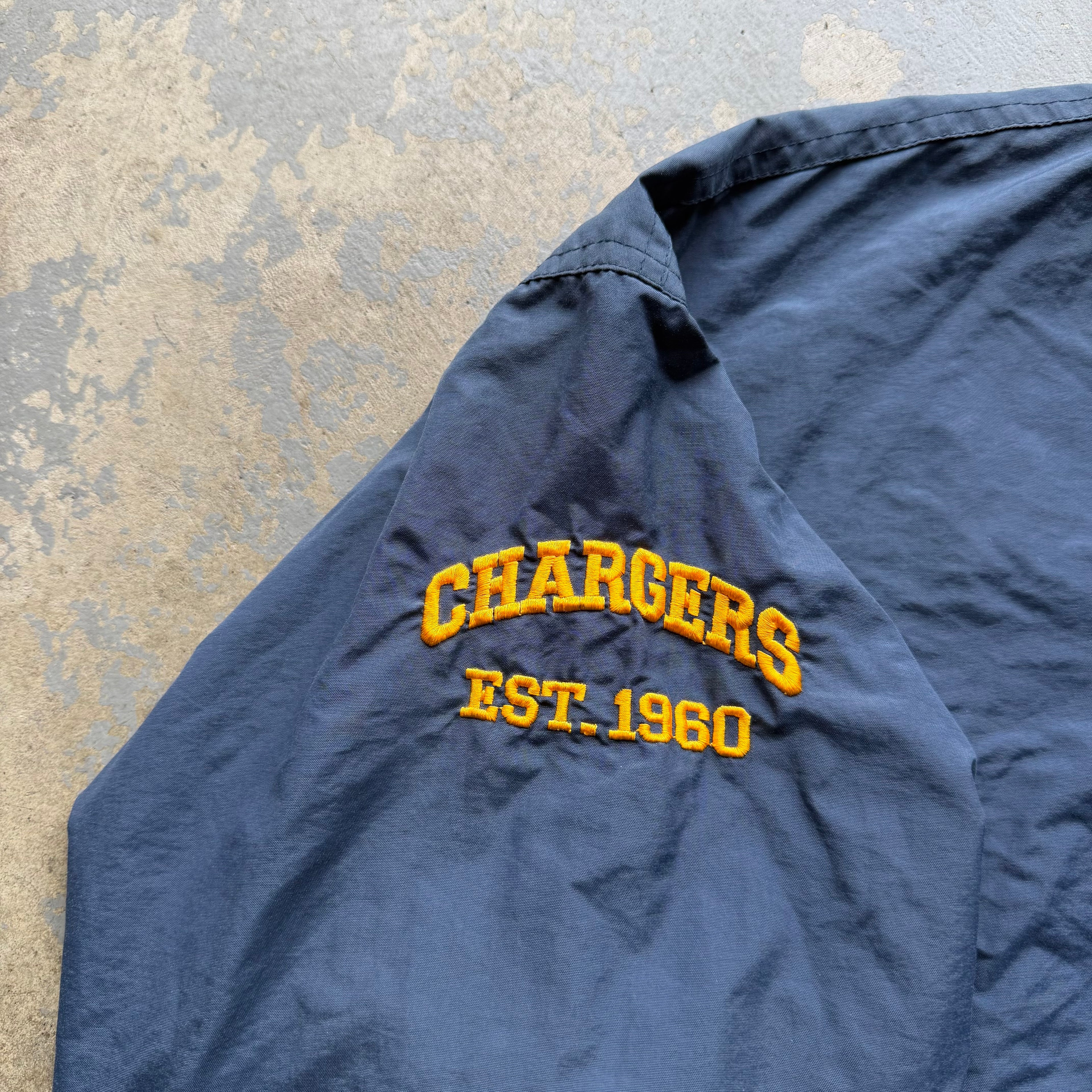 00’S CHARGERS WINDBREAKER PULLOVER (XXL)