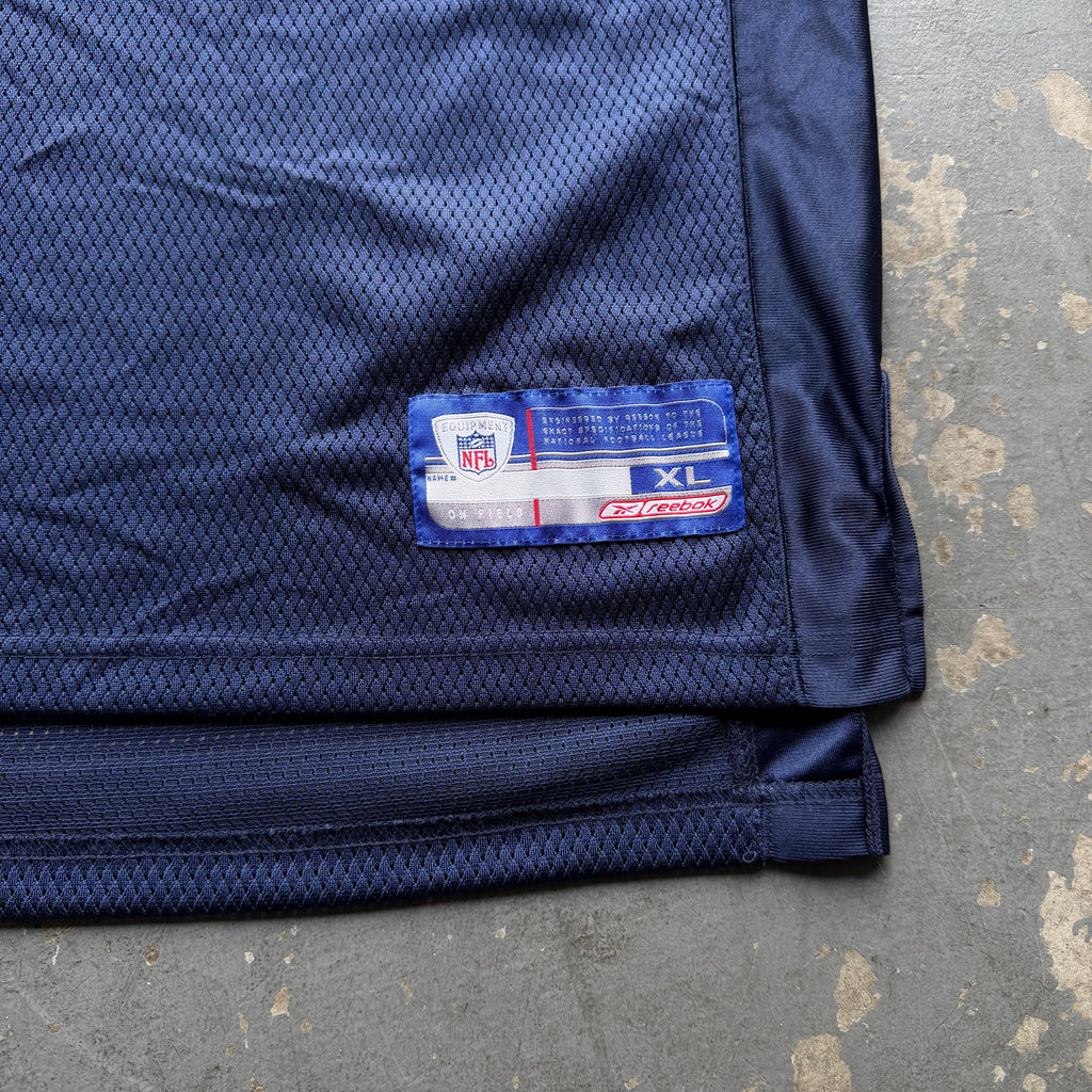 00’S REEBOK CHARGERS DREW BREES NAVY BLUE JERSEY (XL)