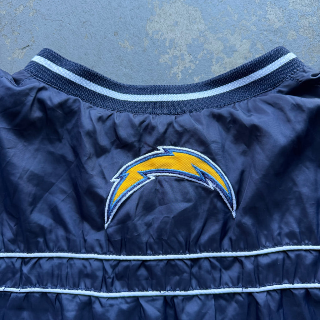 NFL CHARGERS WINDBREAKER PULLOVER (XL)