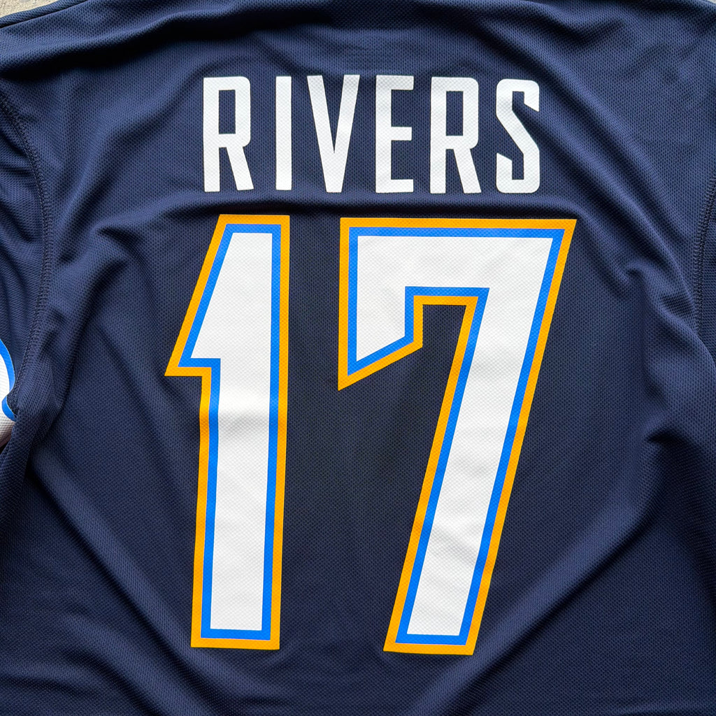 CHARGERS PHILIP RIVERS JERSEY TEE (L)