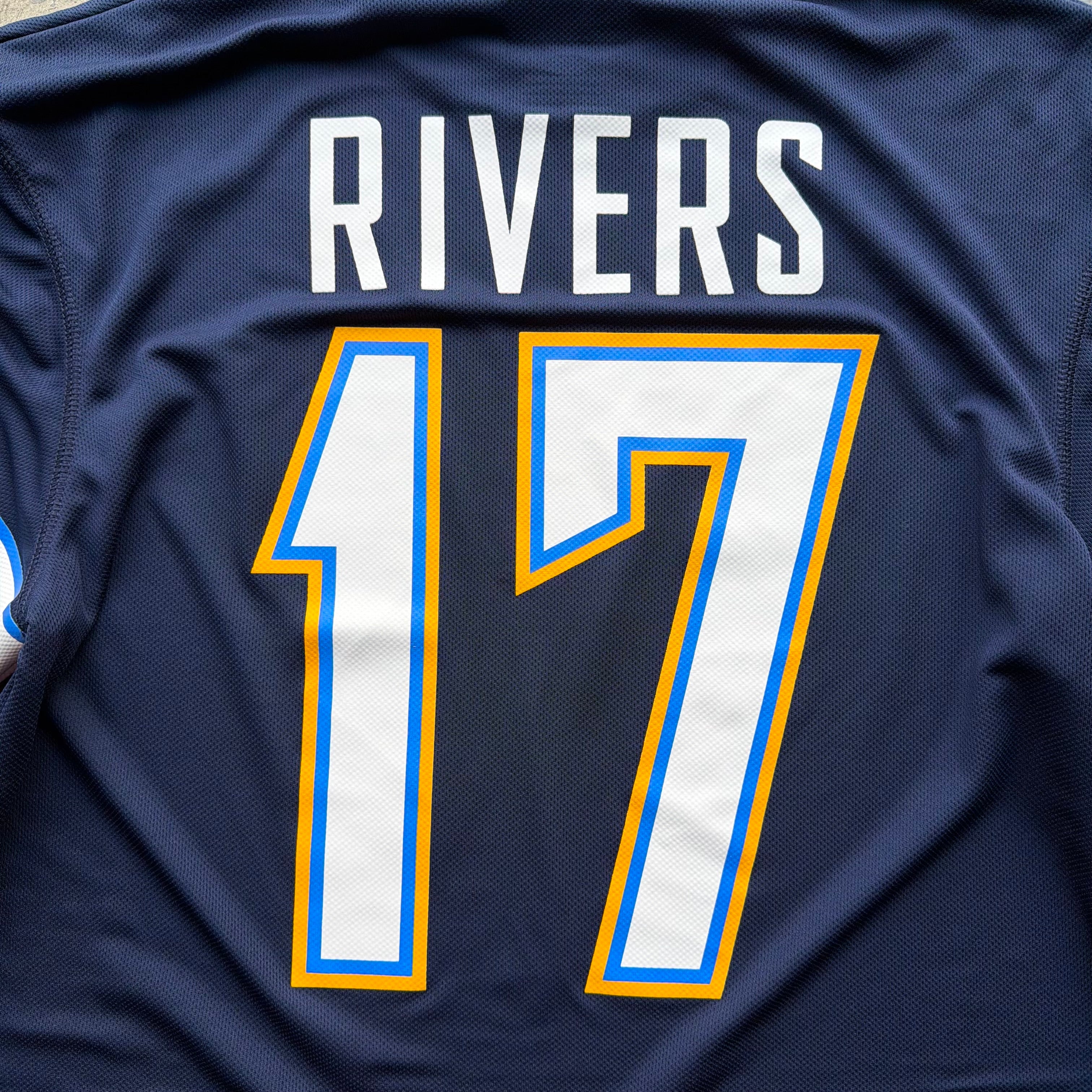 CHARGERS PHILIP RIVERS JERSEY TEE (L)