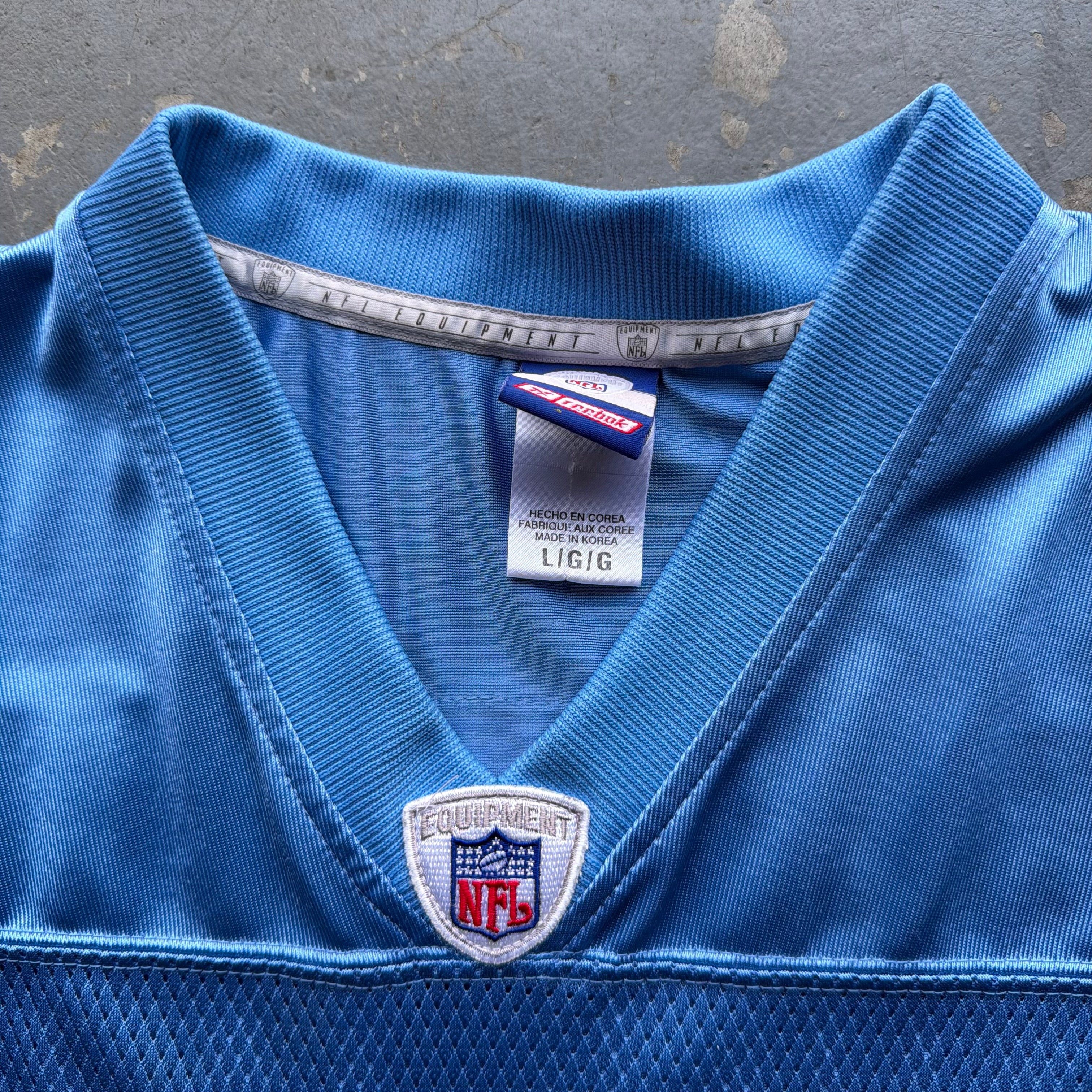 00’S REEBOK CHARGERS LADANIAN TOMLINSON POWDER BLUE JERSEY (L)