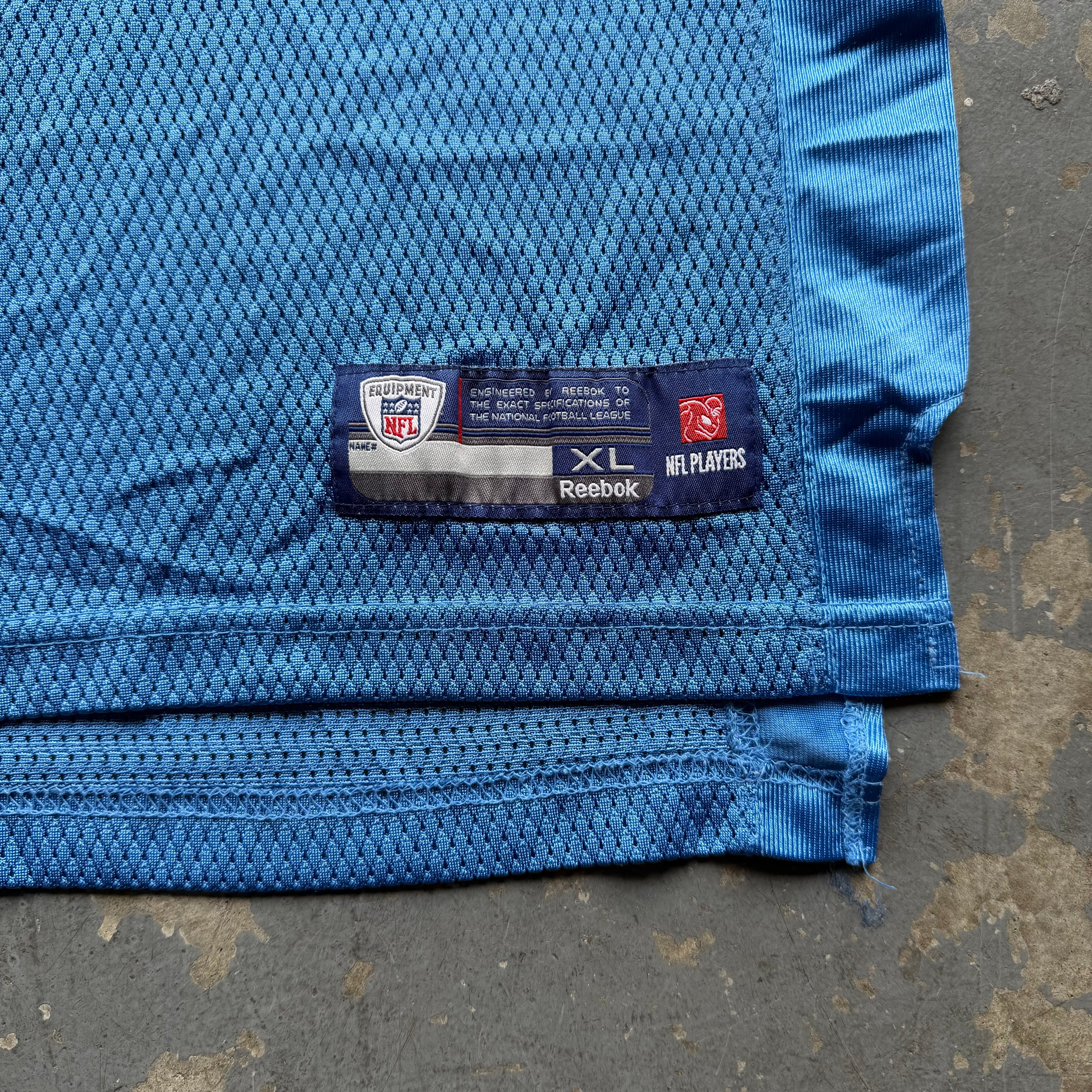 00’S REEBOK CHARGERS ANTONIO GATES POWDER BLUE JERSEY (YOUTH XL) FITS ADULT MEDIUM