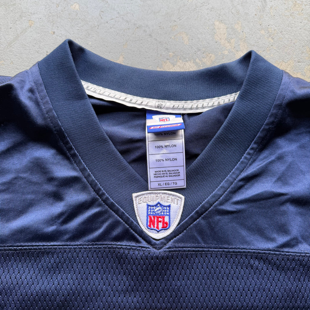 00’S REEBOK CHARGERS DREW BREES NAVY BLUE JERSEY (XL)