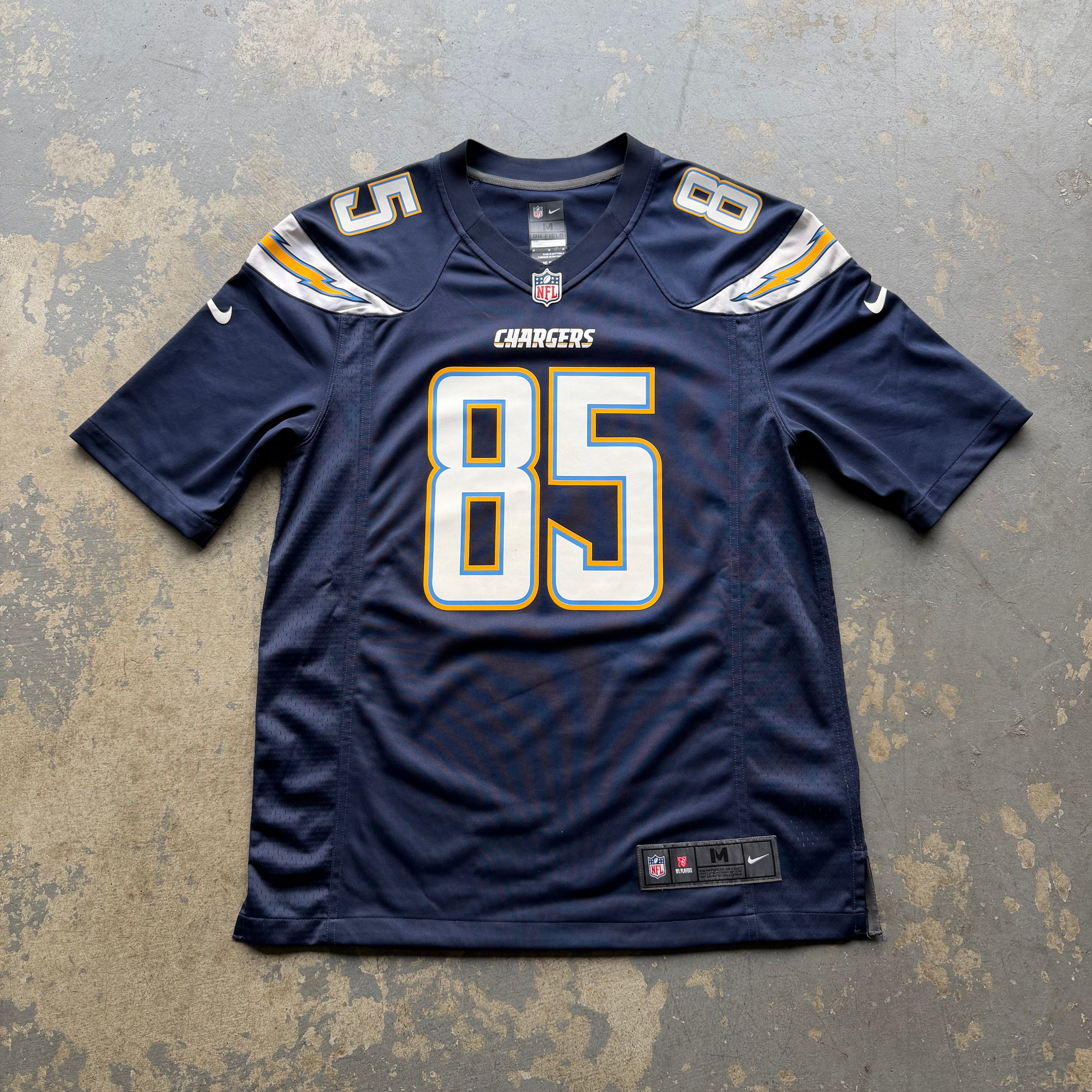CHARGERS ANTONIO GATES NIKE JERSEY (M)