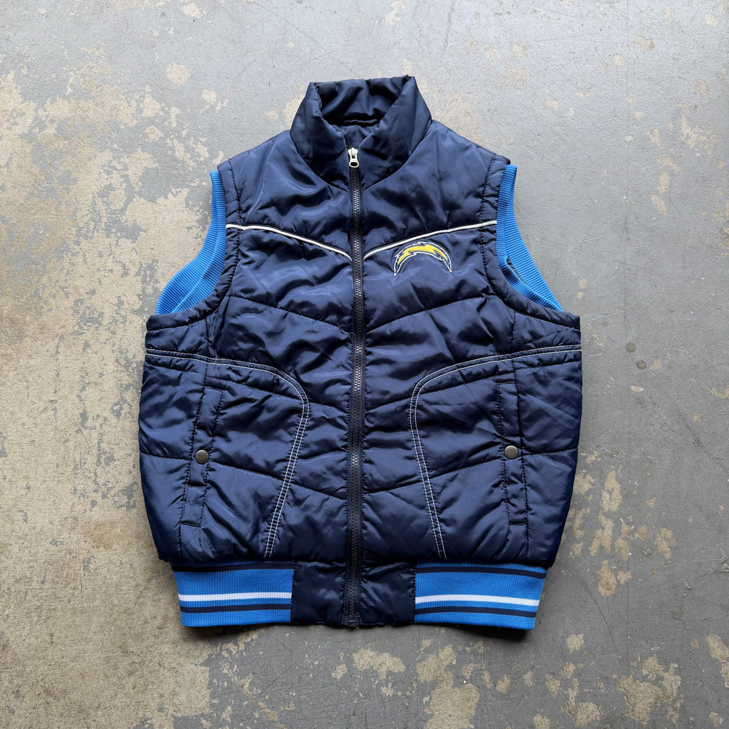 CHARGERS PUFFER VEST (WOMEN’S M)