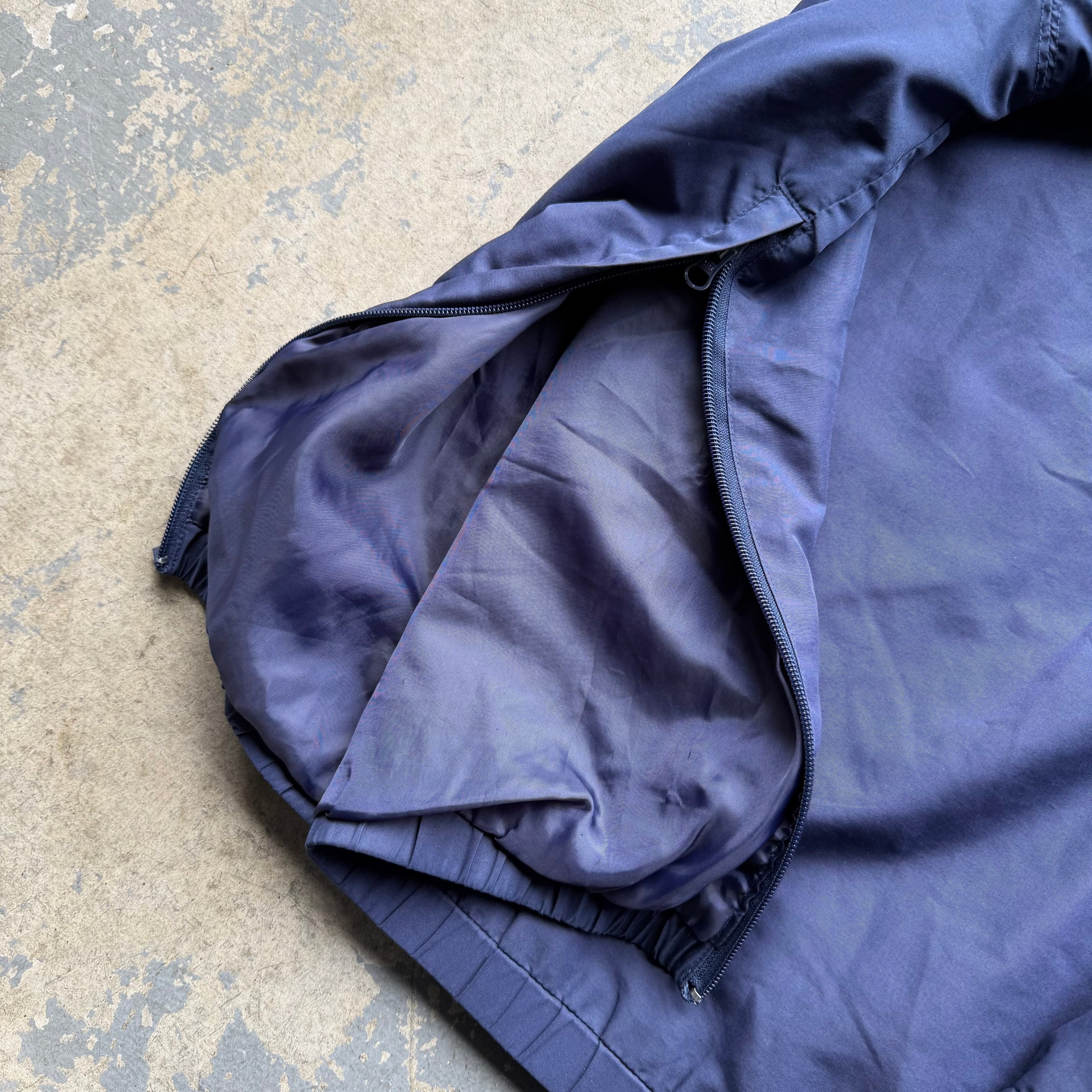 CHARGERS WINDBREAKER PULLOVER QUARTER ZIP JACKET (L)